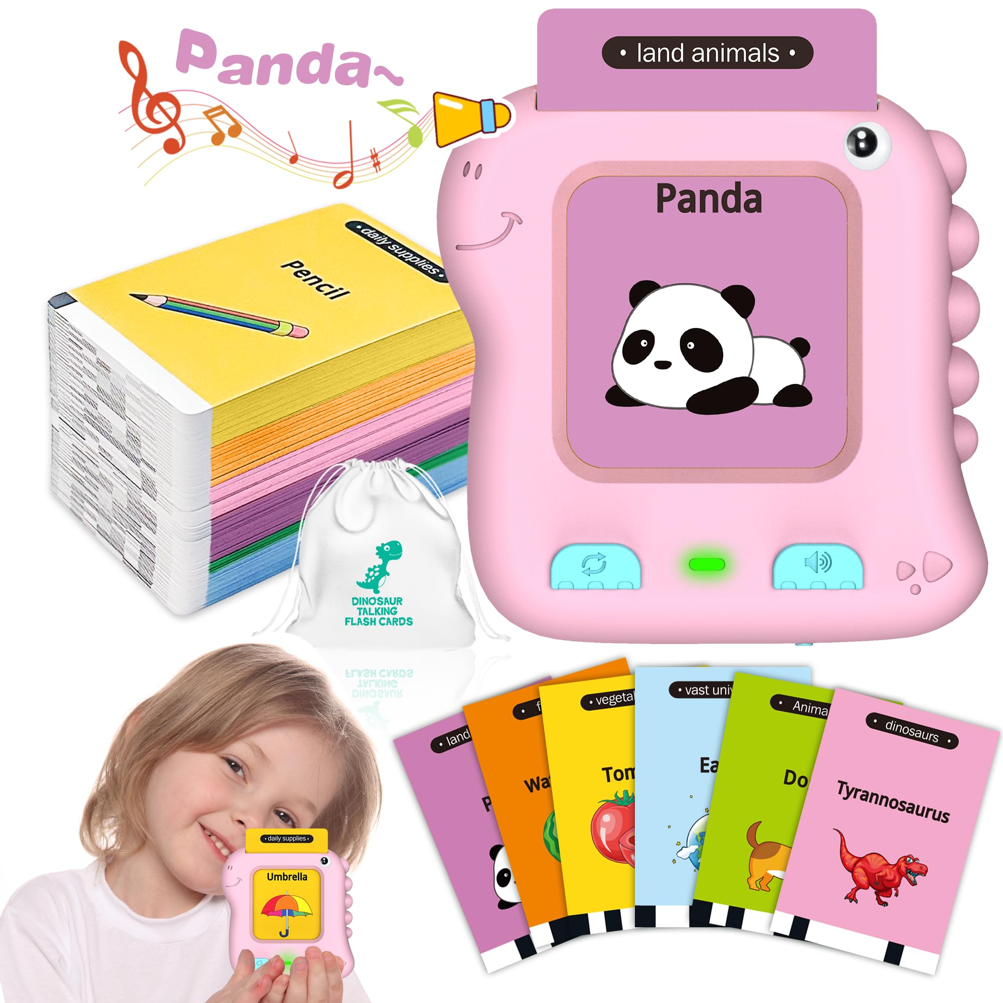 Toddler Talking Flash Cards 234 Words - Educational Toys for 2-5 Year Olds - Speech Therapy & Preschool Learning - Perfect for Home & Classroom Use