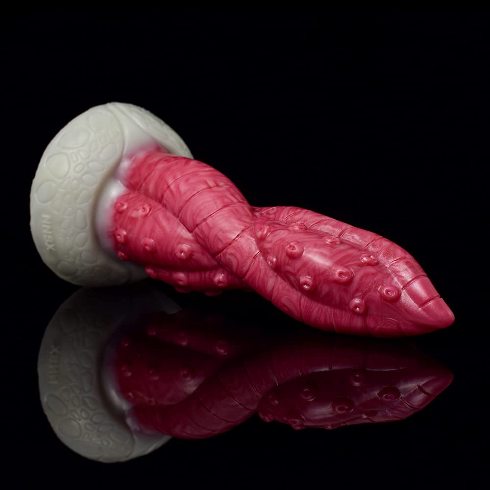 BeHorny Liquid Silicone Octopus Tentacle Dildo with Suction Cup - Realistic Adult Sex Toy for Women & Men - Perfect for Solo Play, Couples Fun and BDSM Fantasy