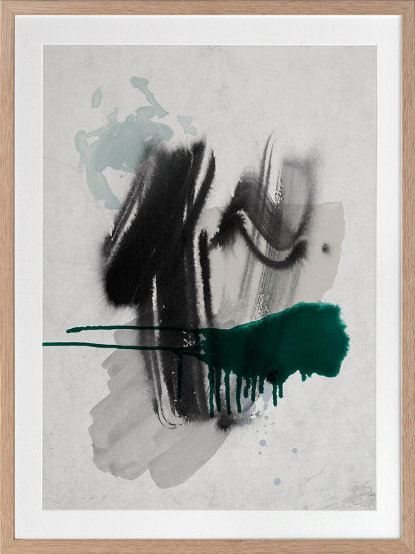 Astray I Framed Art Print - Modern Wall Decor for Living Room, Bedroom & Office - Premium Canvas Painting for Home & Office Decor