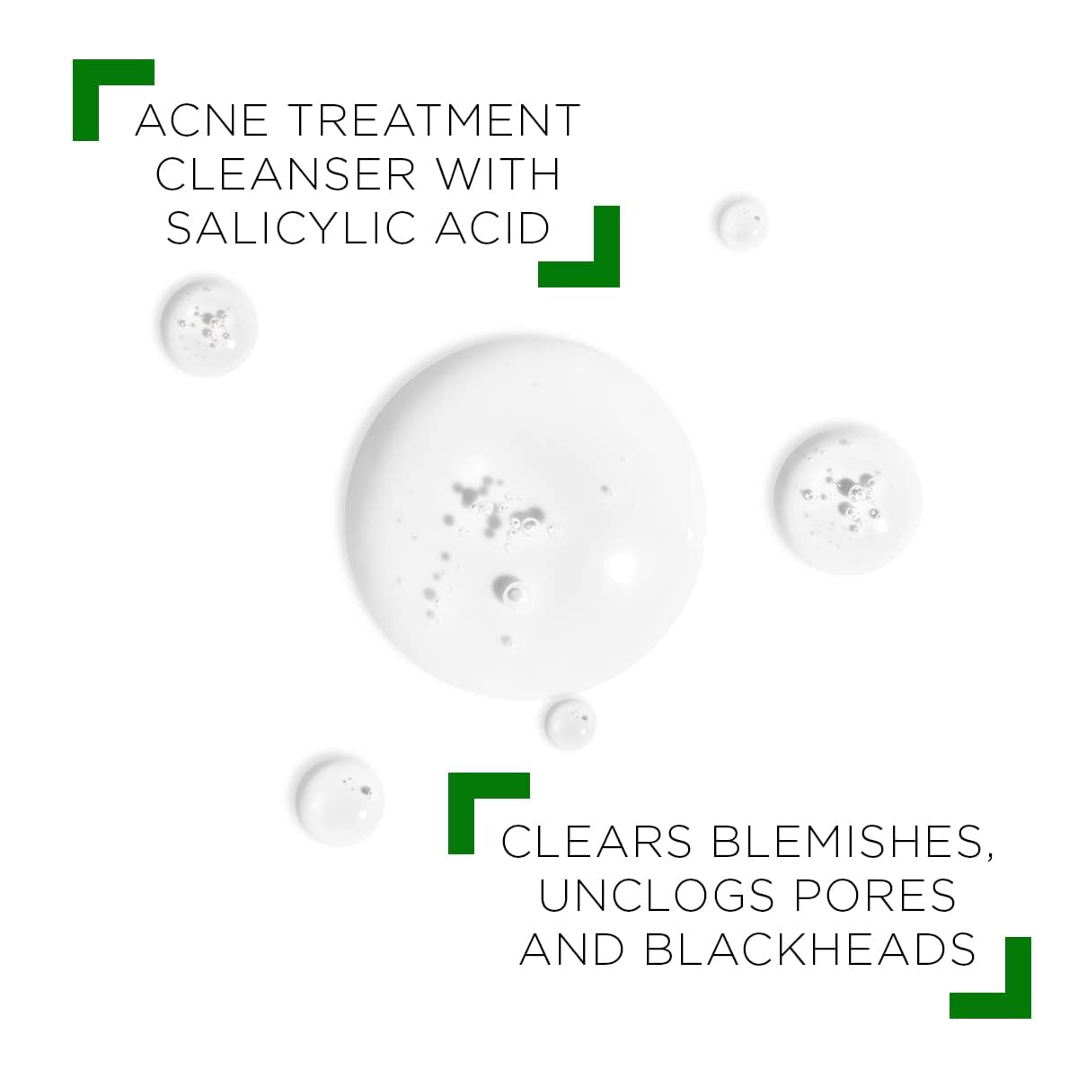 Vichy Normaderm Acne Treatment Bundle - Daily Face Wash, Moisturizer & SOS Spot Treatment for Clear Skin | Perfect for Oily & Acne-Prone Skin Care Routine