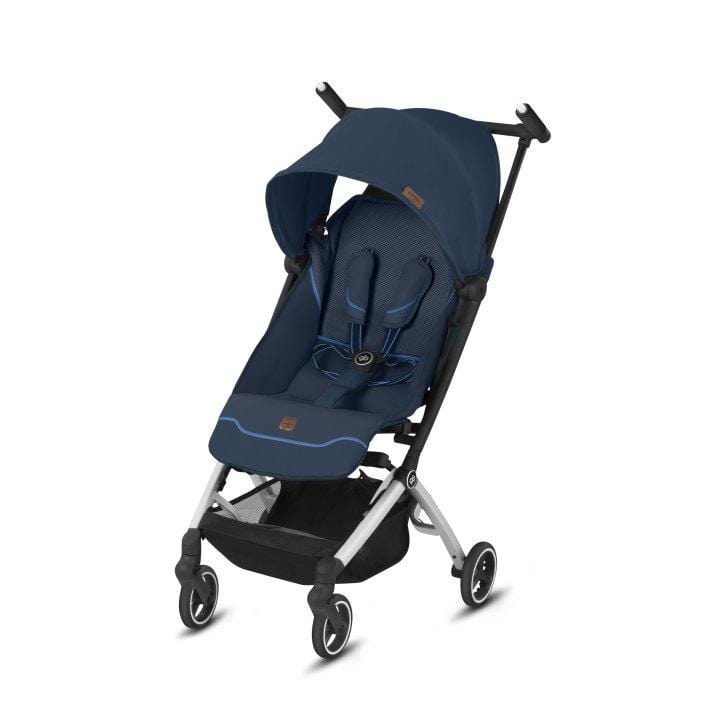 GB POCKIT+ All City Lightweight Compact Stroller - Night Blue | Perfect for Urban Travel, Shopping & Airports | Foldable & Portable Baby Stroller