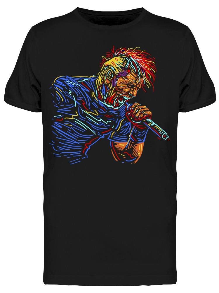 Premium Singer Man Tee - Soft Cotton Men's T-Shirt for Casual Wear, Concerts & Everyday Comfort