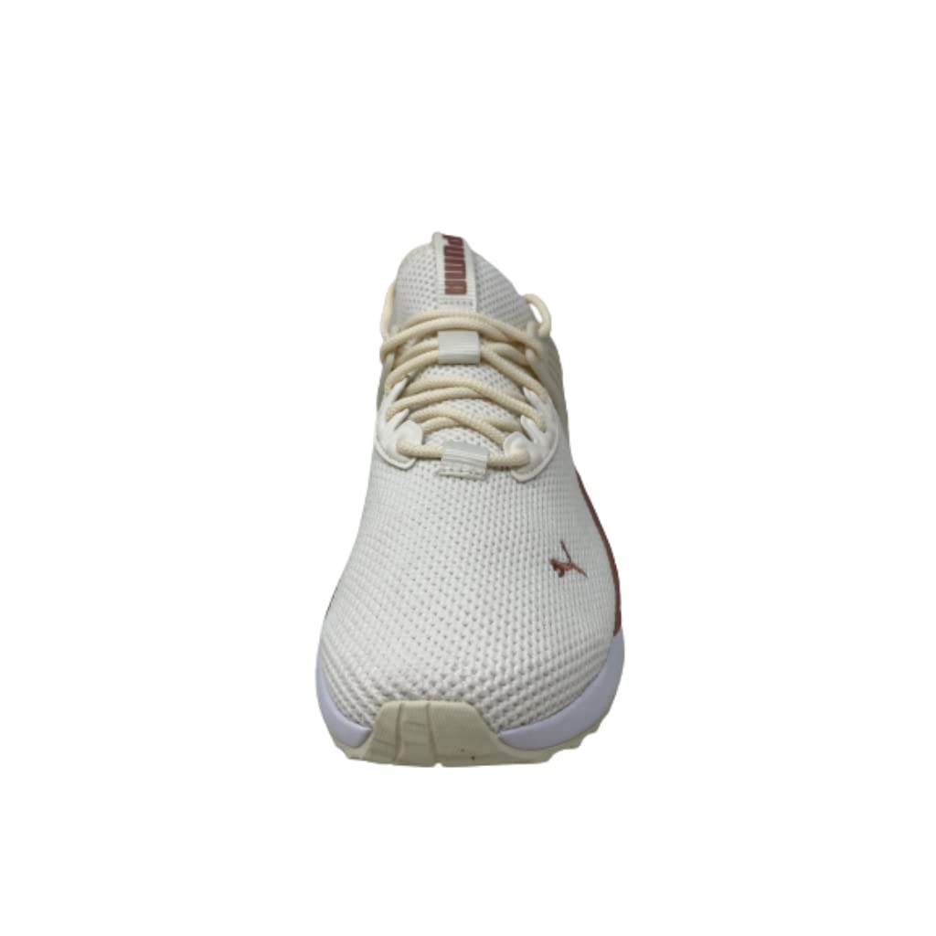 PUMA Pacer Future Lux Women's Running Shoes - Pristine/Rose Gold Size 10 B (M) | Lightweight Comfort for Jogging, Gym Workouts & Casual Wear