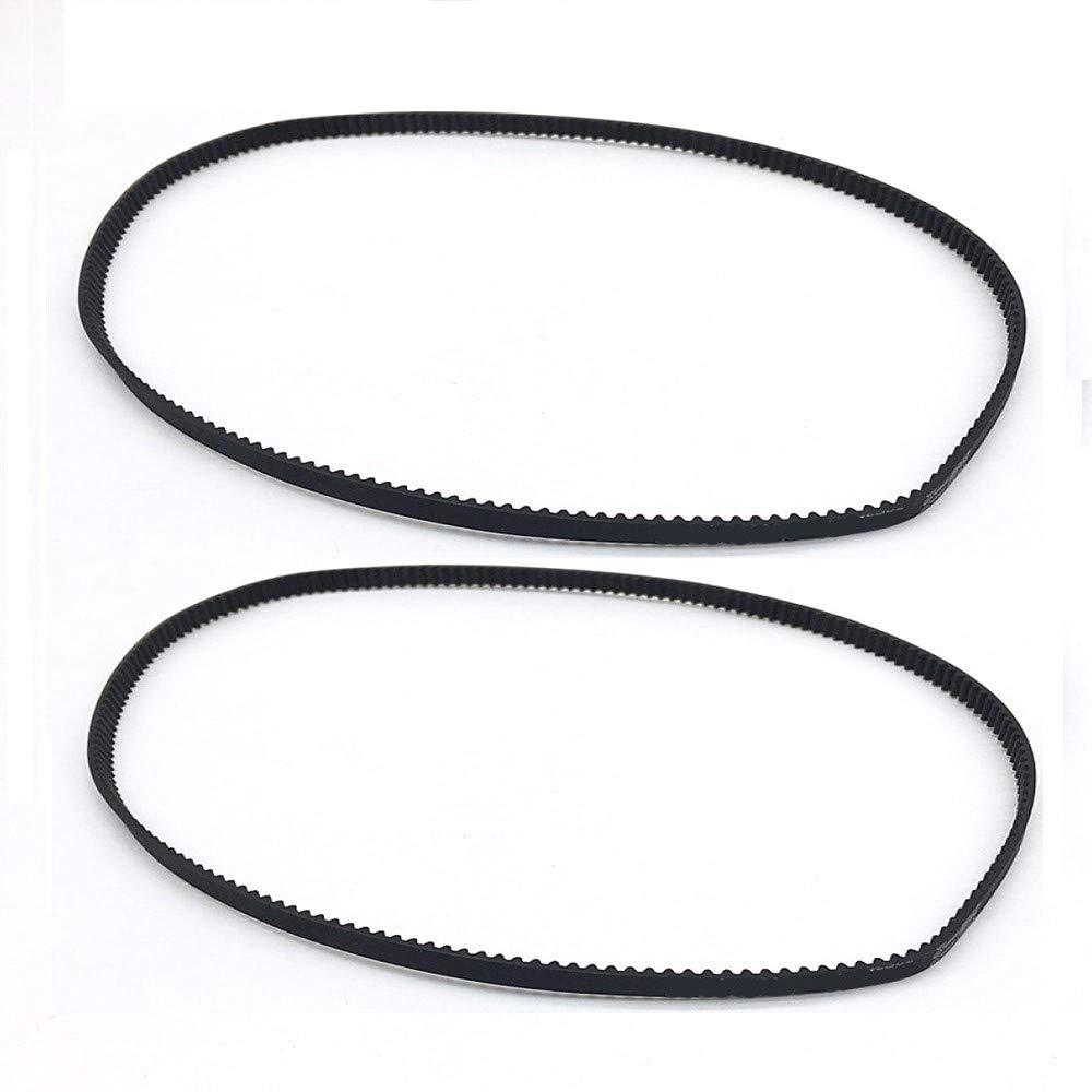 Mayata 2Pcs 175 Teeth Black Belt Drive Belt - Replacement for Bread Machine, Perfect for KitchenAid, Oster & Cuisinart Bread Makers - Durable Baking Accessory for Homemade Bread & Pastries