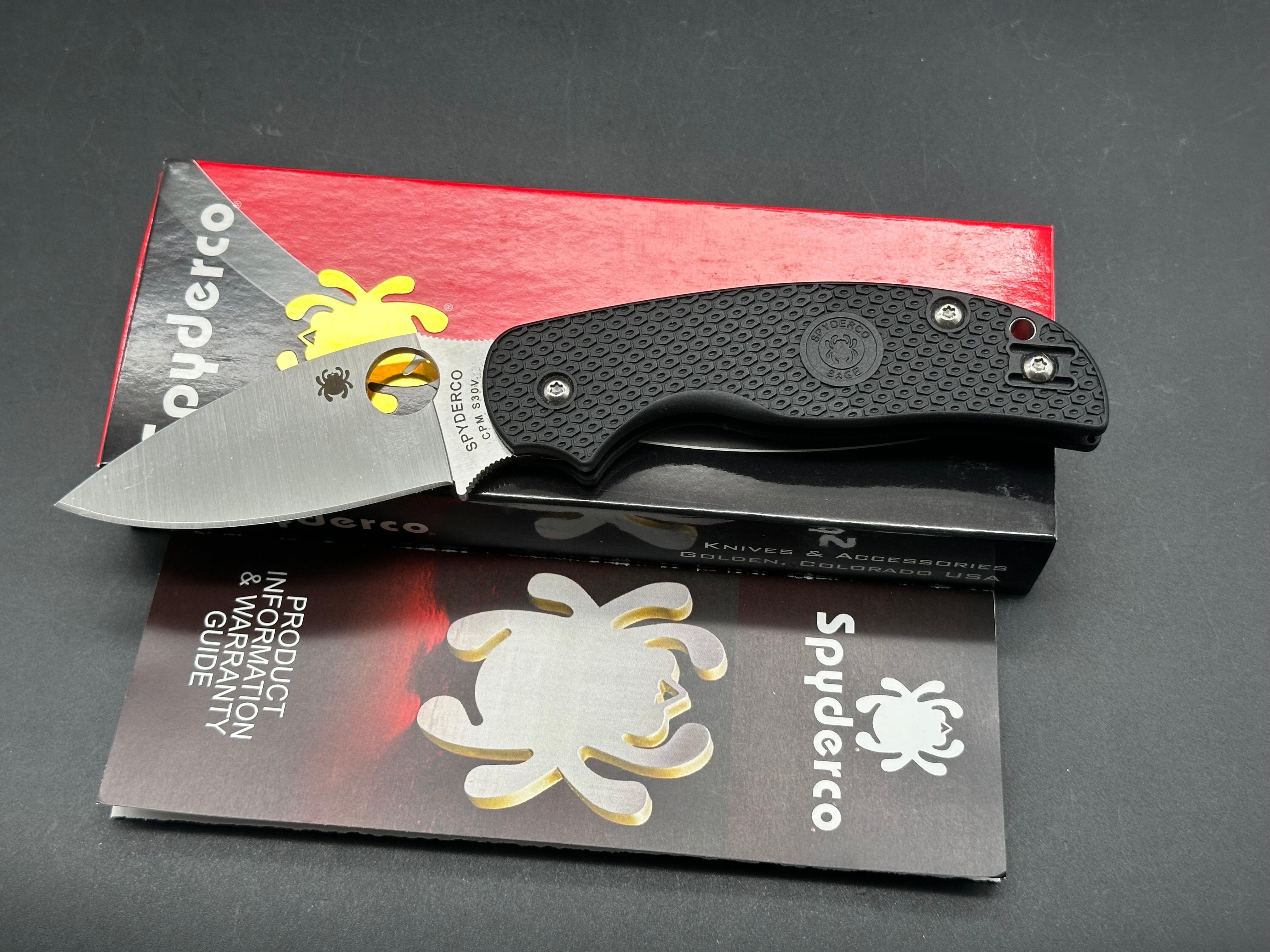 Spyderco Sage 5 Folding Knife - 3