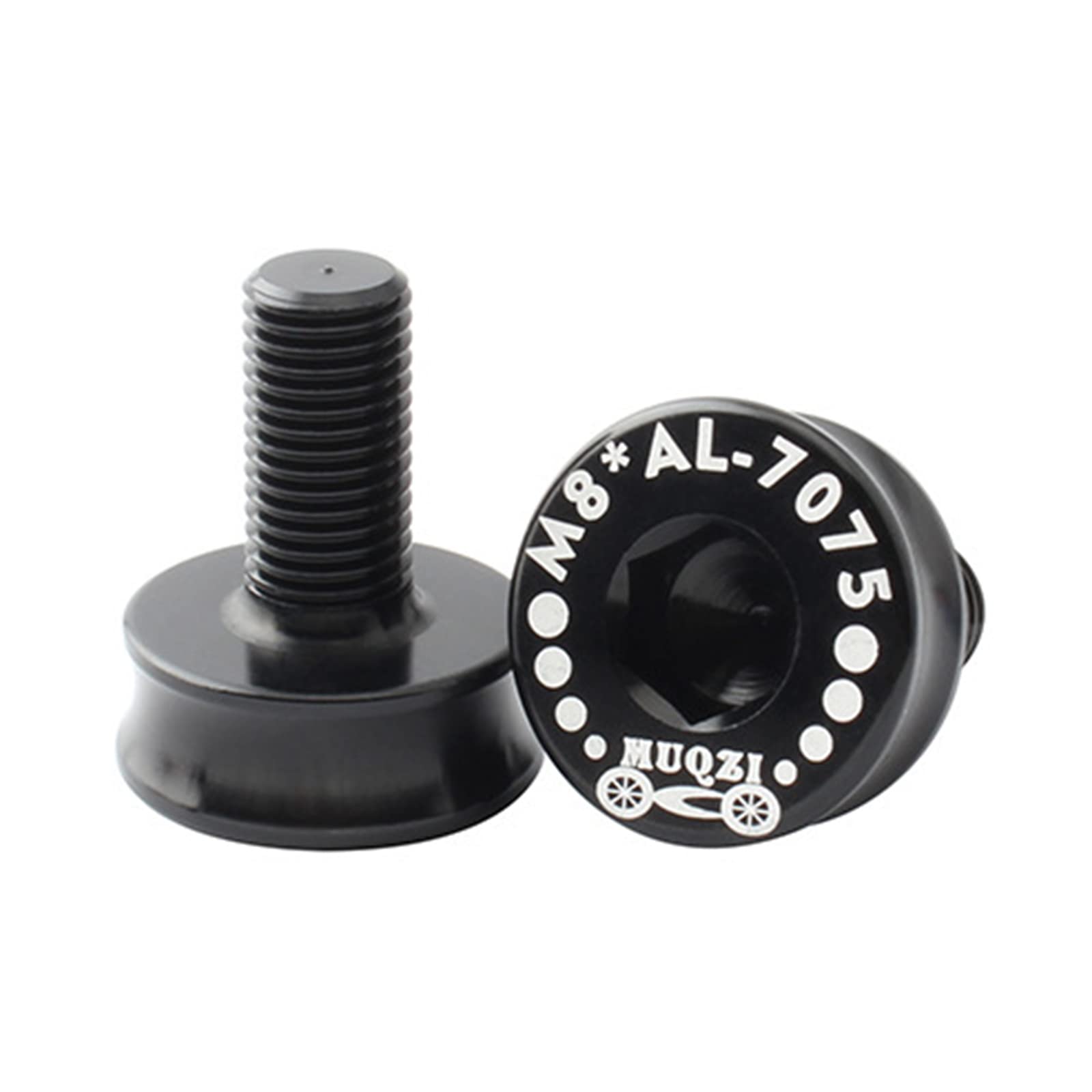 8mm Allen Key Bike Crank Bolts - Aluminum Alloy Square Taper Bottom Bracket Screws for Bicycle Crankset Repair & Maintenance | Perfect for Road Bikes, Mountain Bikes & Cycling Upgrades