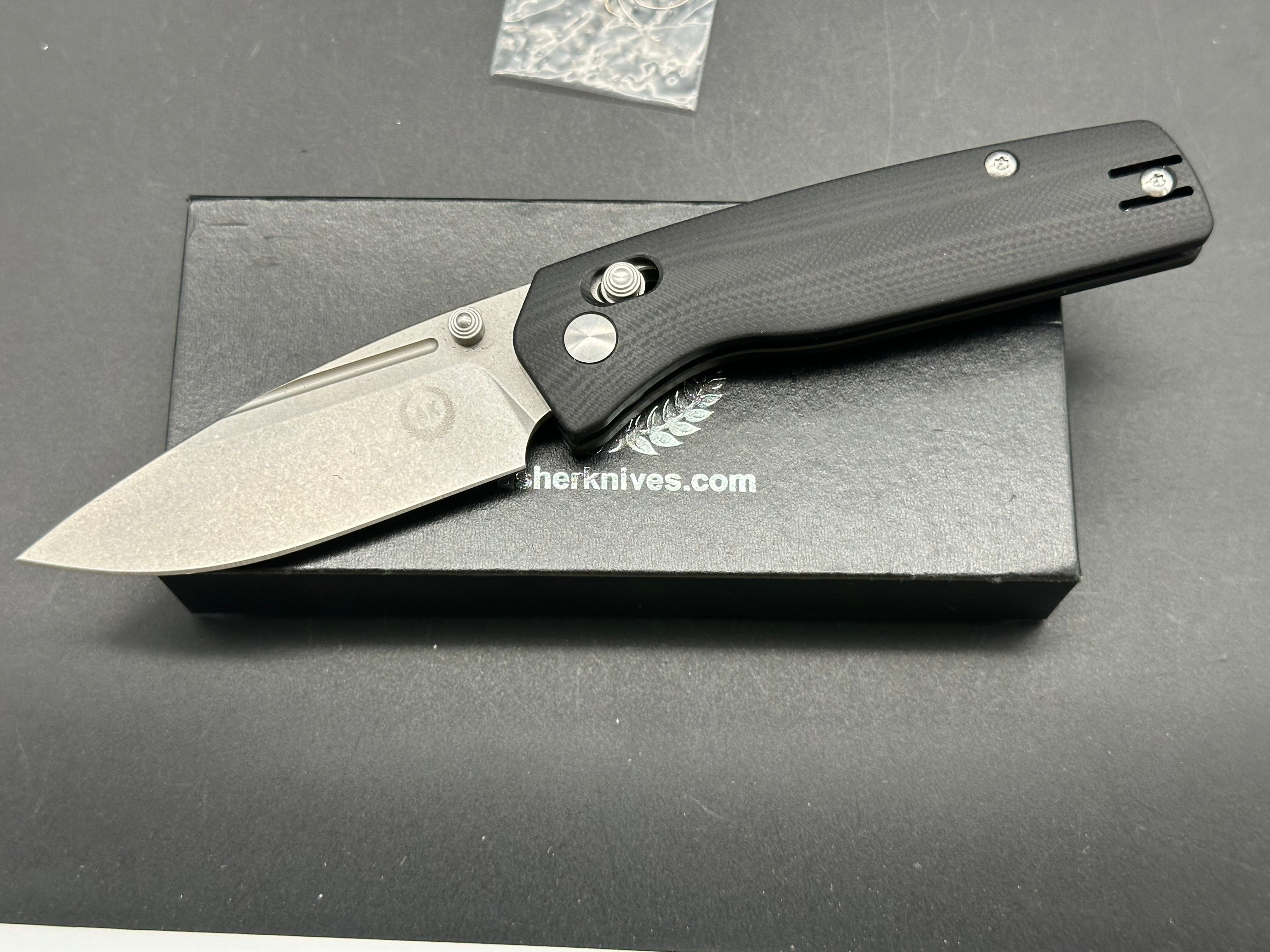 Premium Asher Wharnie Crossbar Pocket Knife - 3.2