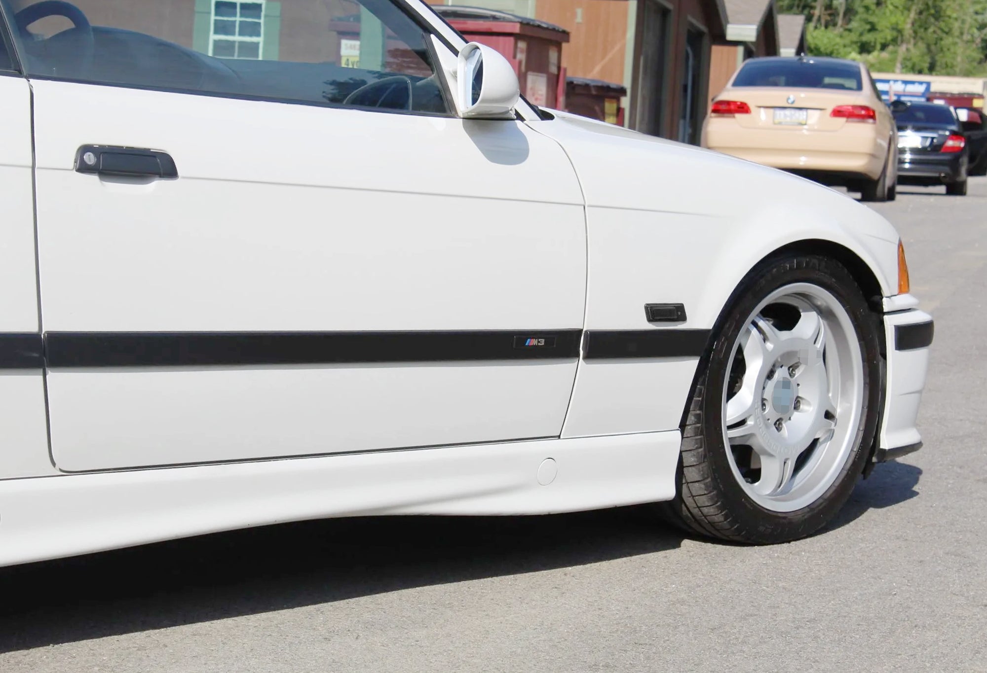 Smoked Lens Front Side Marker Lights for 1992-1996 BMW E36 3 Series & M3 - Euro Style Replacement - Perfect for Night Driving & Car Customization