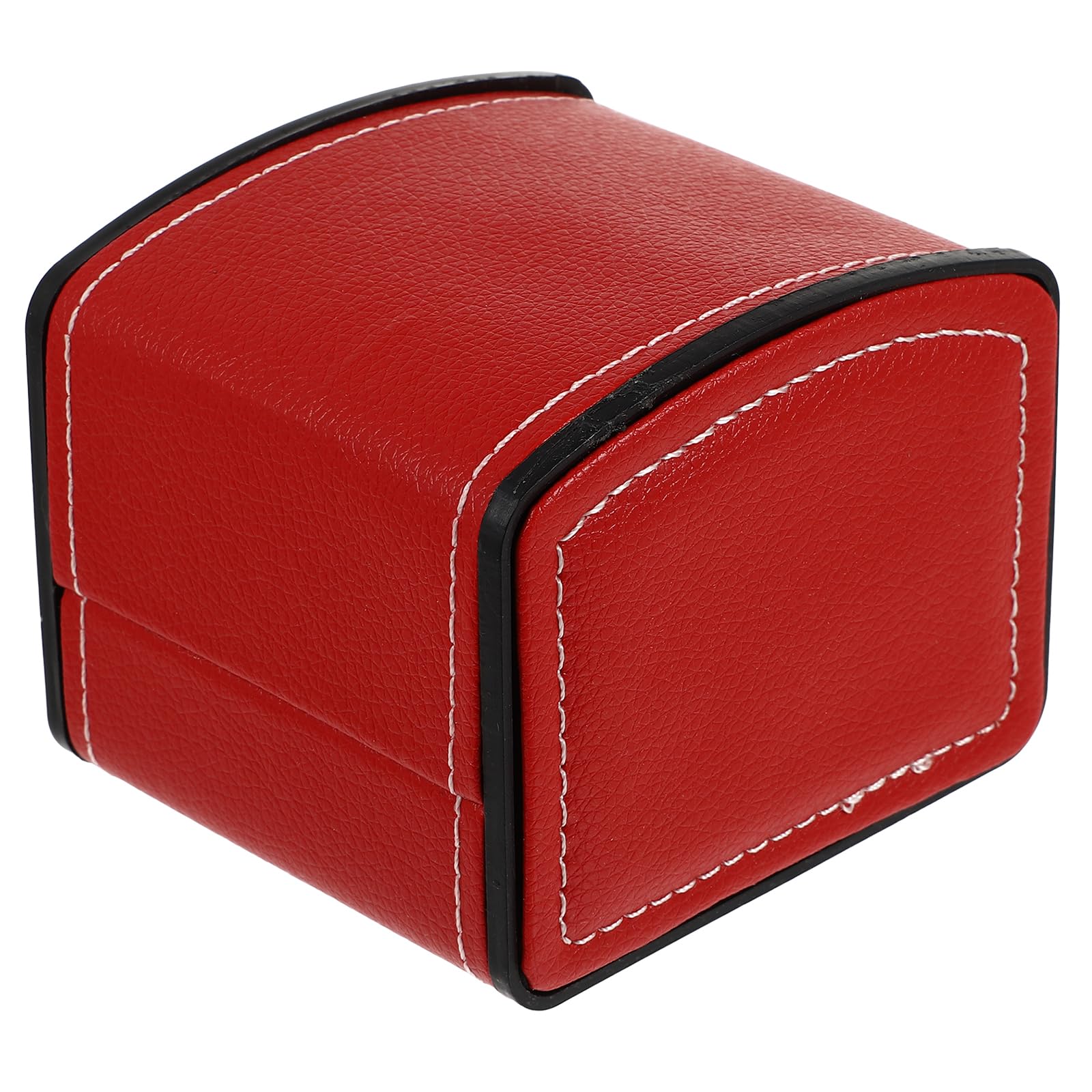 Hemobllo Single Watch Box - Premium PU Leather Wristwatch Display Case with Jewelry Storage | Watch Organizer & Gift Box for Men & Women | Perfect for Travel, Home Display & Watch Collection Organization