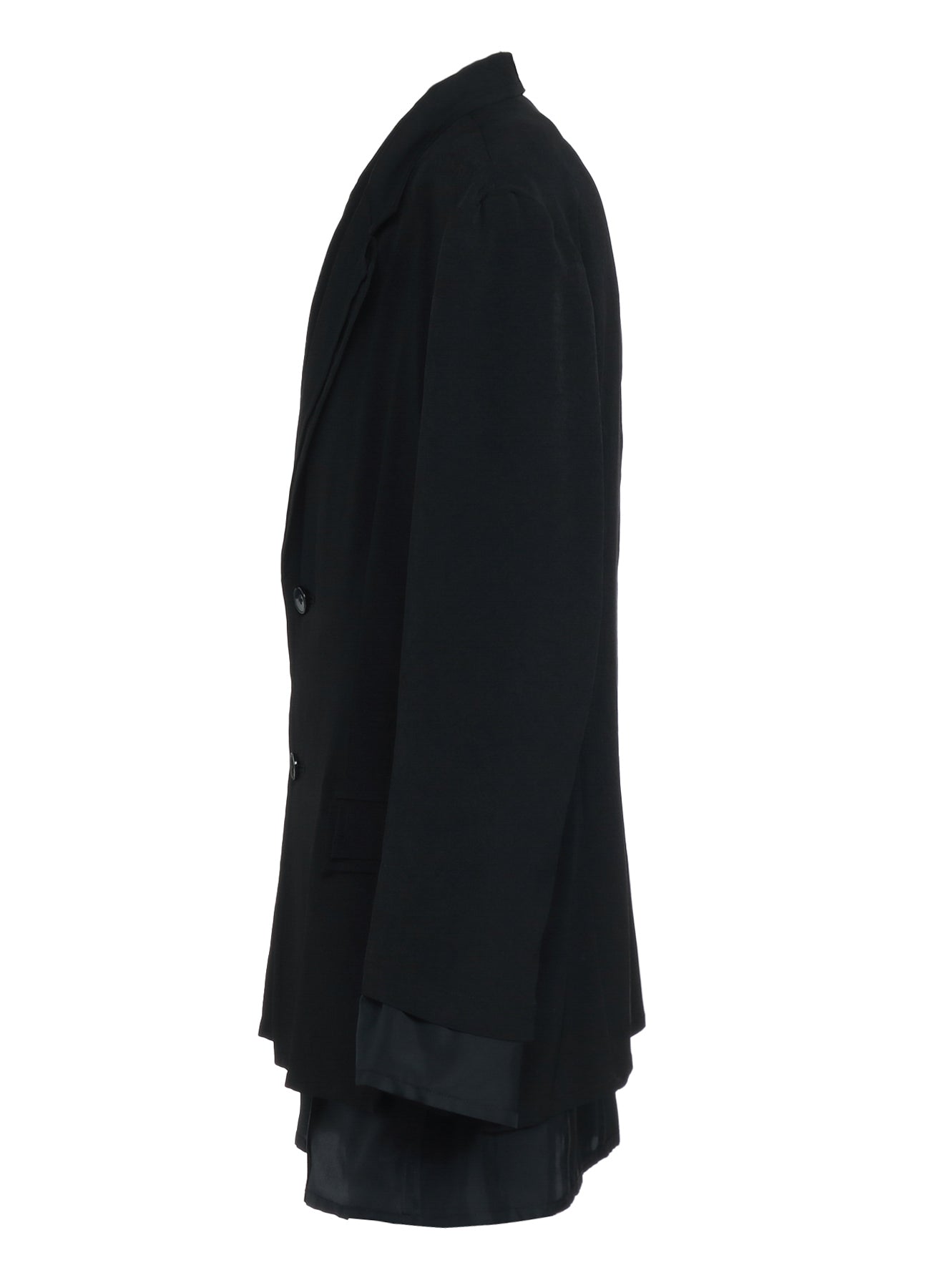 Elegant Crepe de Chine Double Layer Jacket for Women - Lightweight & Breathable Outerwear for Office, Travel & Casual Wear