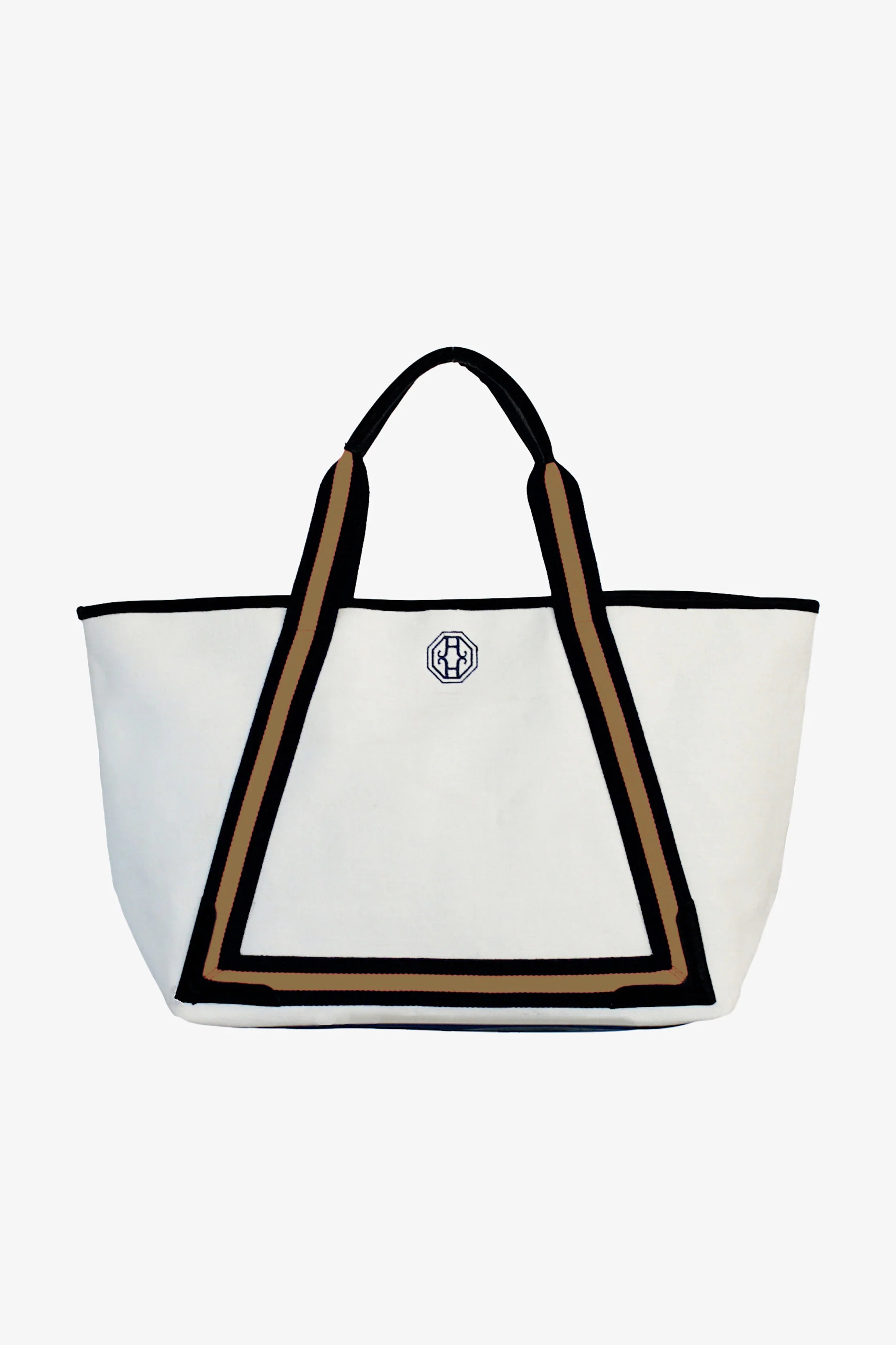 Stylish Black and Gold Beach Tote Bag - Large Waterproof Summer Beach Bag for Women | Perfect for Pool, Vacation, Travel & Shopping
