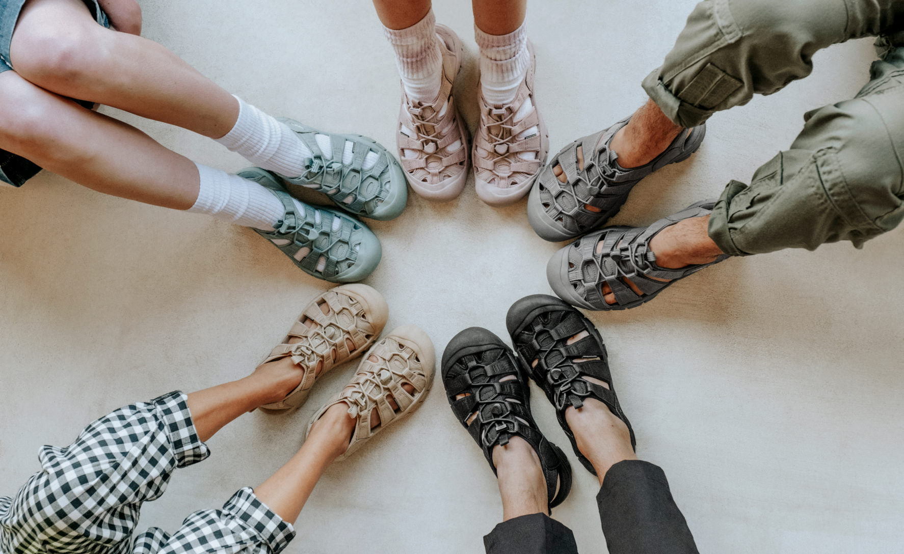 Newport H2 Sandals for Women | Monochrome & Safari Print | Comfortable Beach & Casual Walking Shoes