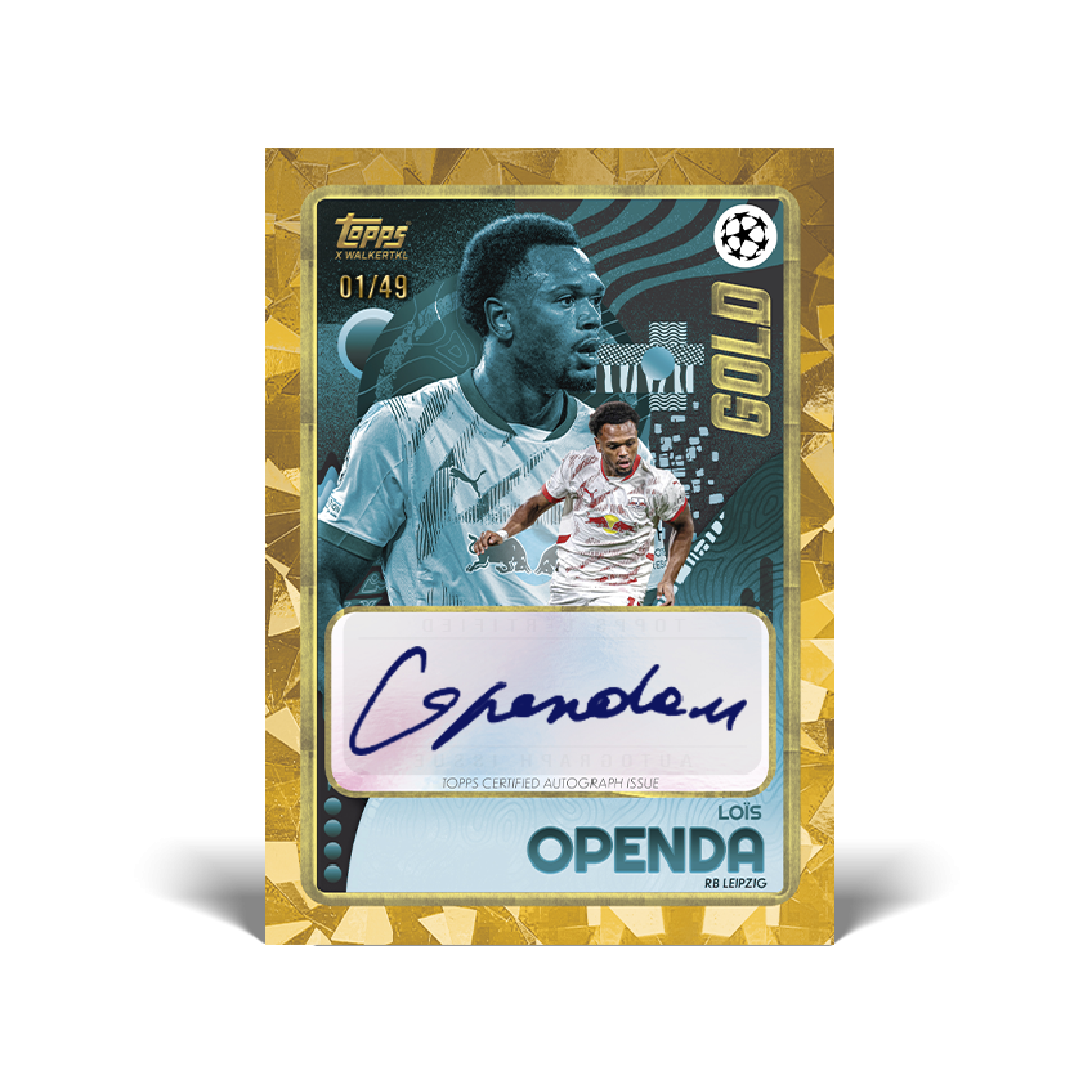 Topps UCC Gold 2024/25 Soccer Trading Cards - Premium Collectible Edition for Sports Fans & Card Collectors - Perfect for Gifts, Investments, and Game Day Excitement