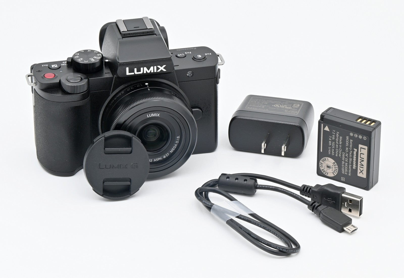 Open Box Excellent Condition Panasonic Lumix DC G100 Mirrorless Digital Camera with 12-32mm Lens - Perfect for Vlogging, Travel Photography & Content Creation
