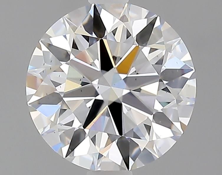 1.54 Carat F Color SI1 Clarity Round Cut Diamond for Engagement Rings & Fine Jewelry