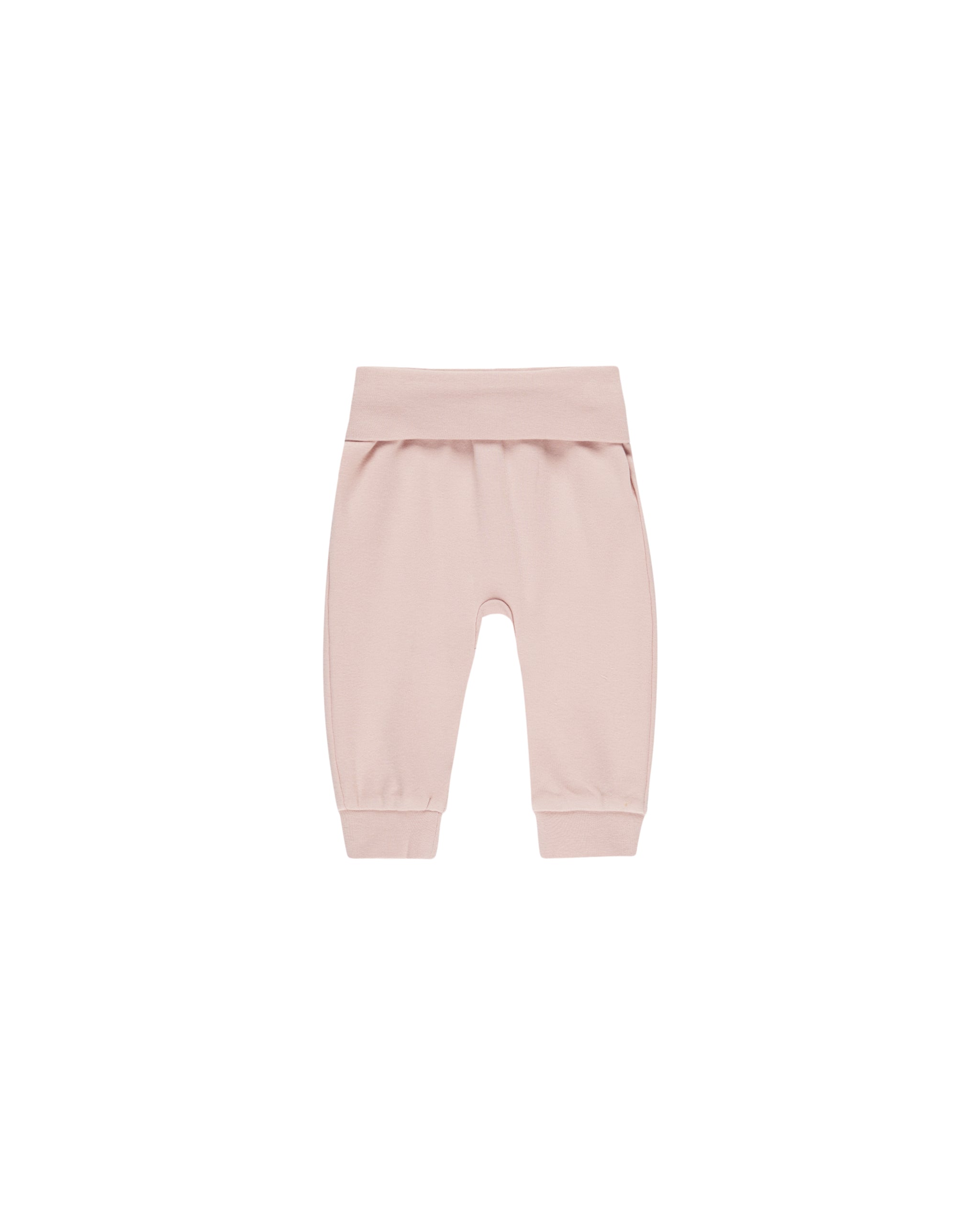 Quincy Mae Baby Bubblegum Pink Cotton Pants - Soft & Breathable for Newborns & Toddlers - Perfect for Playtime, Daycare & Family Outings