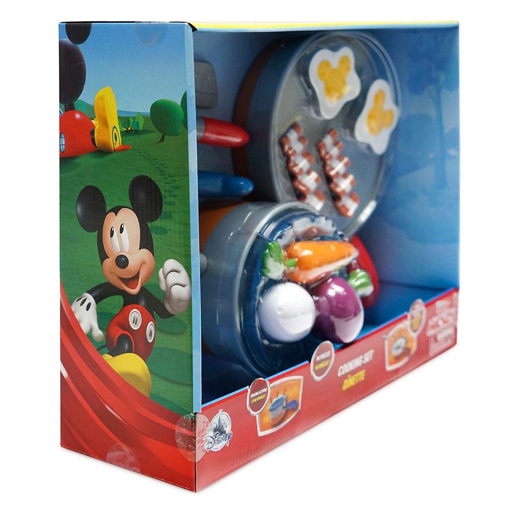 Disney Mickey Mouse Kids Breakfast Cooking Play Set - Pretend Play Kitchen Toy for Toddlers & Preschoolers - Perfect for Role Play, Birthday Gifts & Early Learning Fun