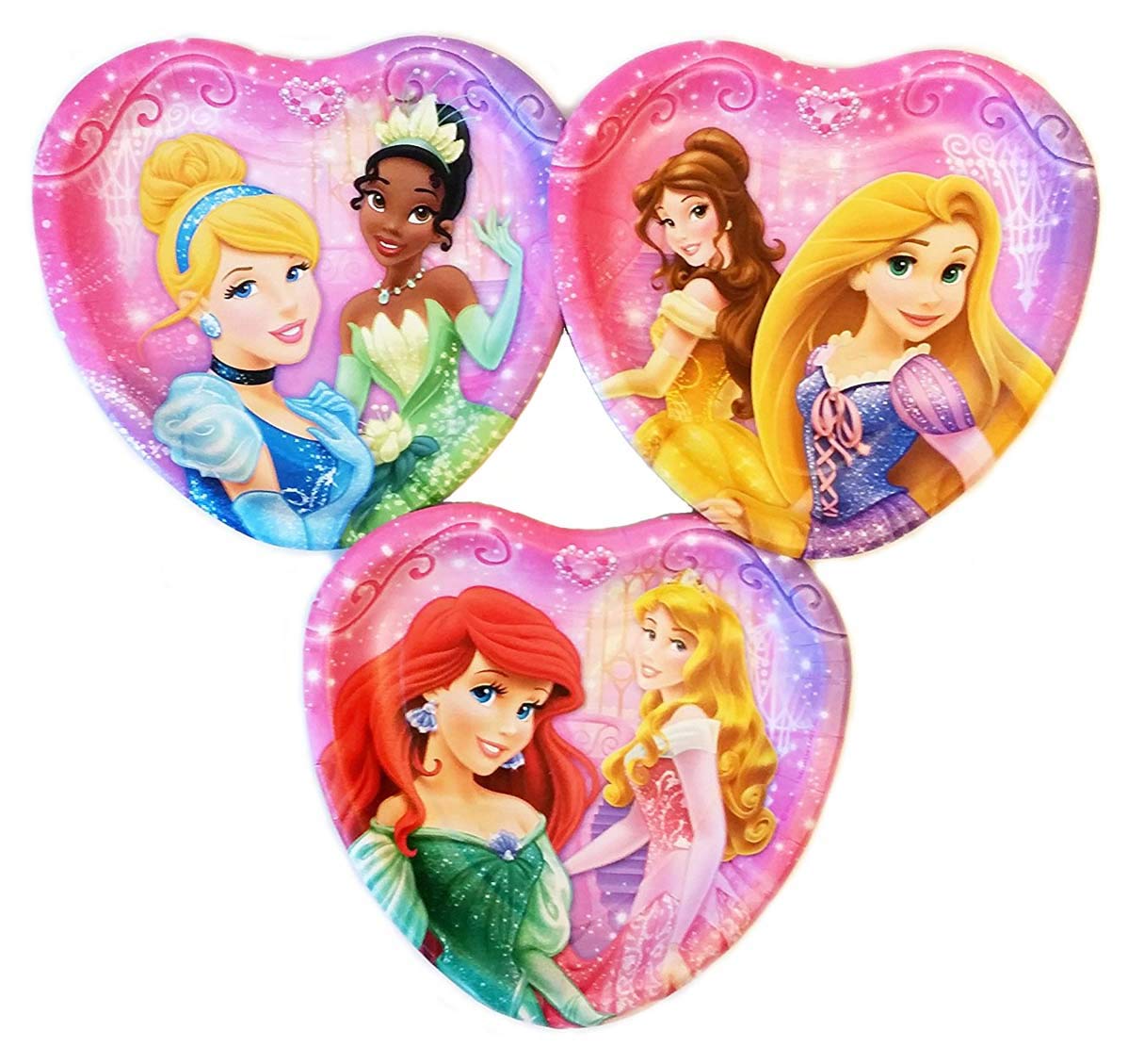 Disney Princess Party Supplies - 24 Dessert Plates & 32 Beverage Napkins Set (5-Pack) | Perfect for Birthday Parties, Baby Showers & Themed Celebrations