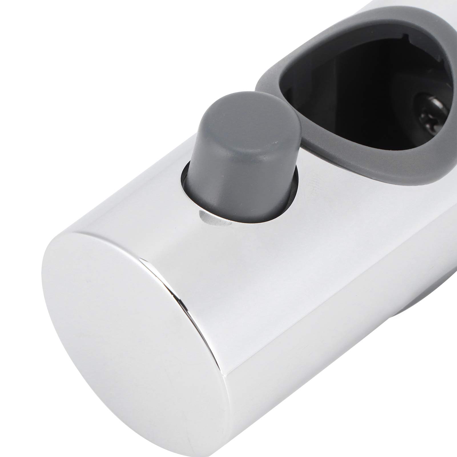Adjustable ABS Shower Head Holder Bracket - 25mm Slide Bar Replacement for Bathroom - Perfect for Handheld Showerheads in Showers and Bathtubs