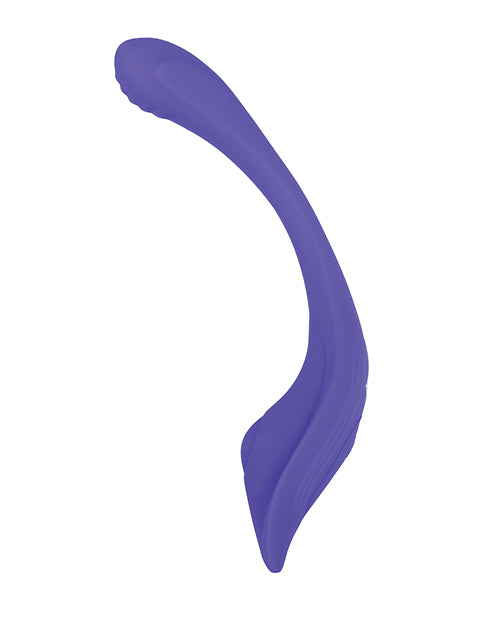 Remote Control Vibrator - Rechargeable Purple Adult Toy for Couples, Long Distance Play & Discreet Use at Home or Travel