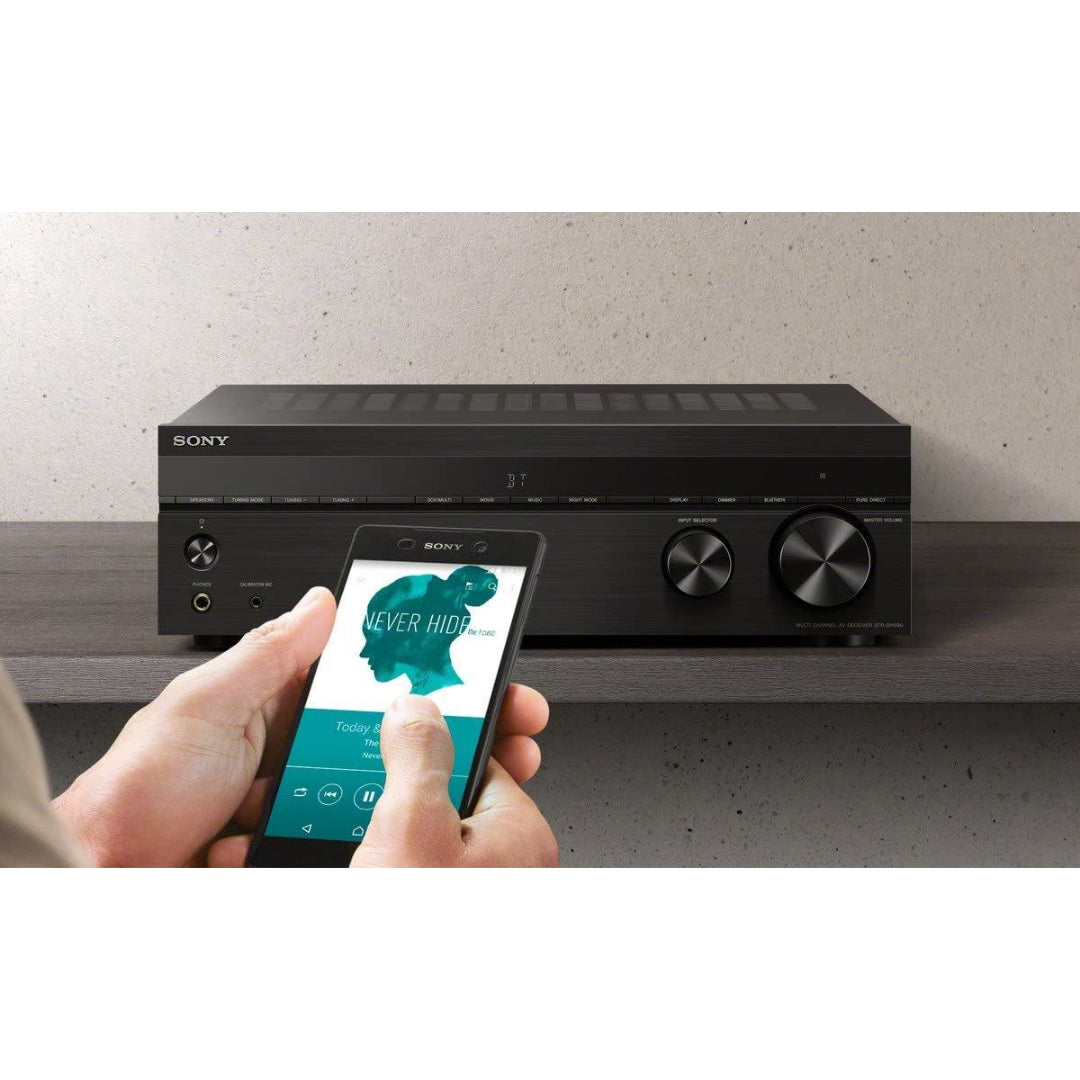 Sony STR-DH590 5.2 Channel Home Theater AV Receiver with Bluetooth - Perfect for Movie Nights & Music Streaming