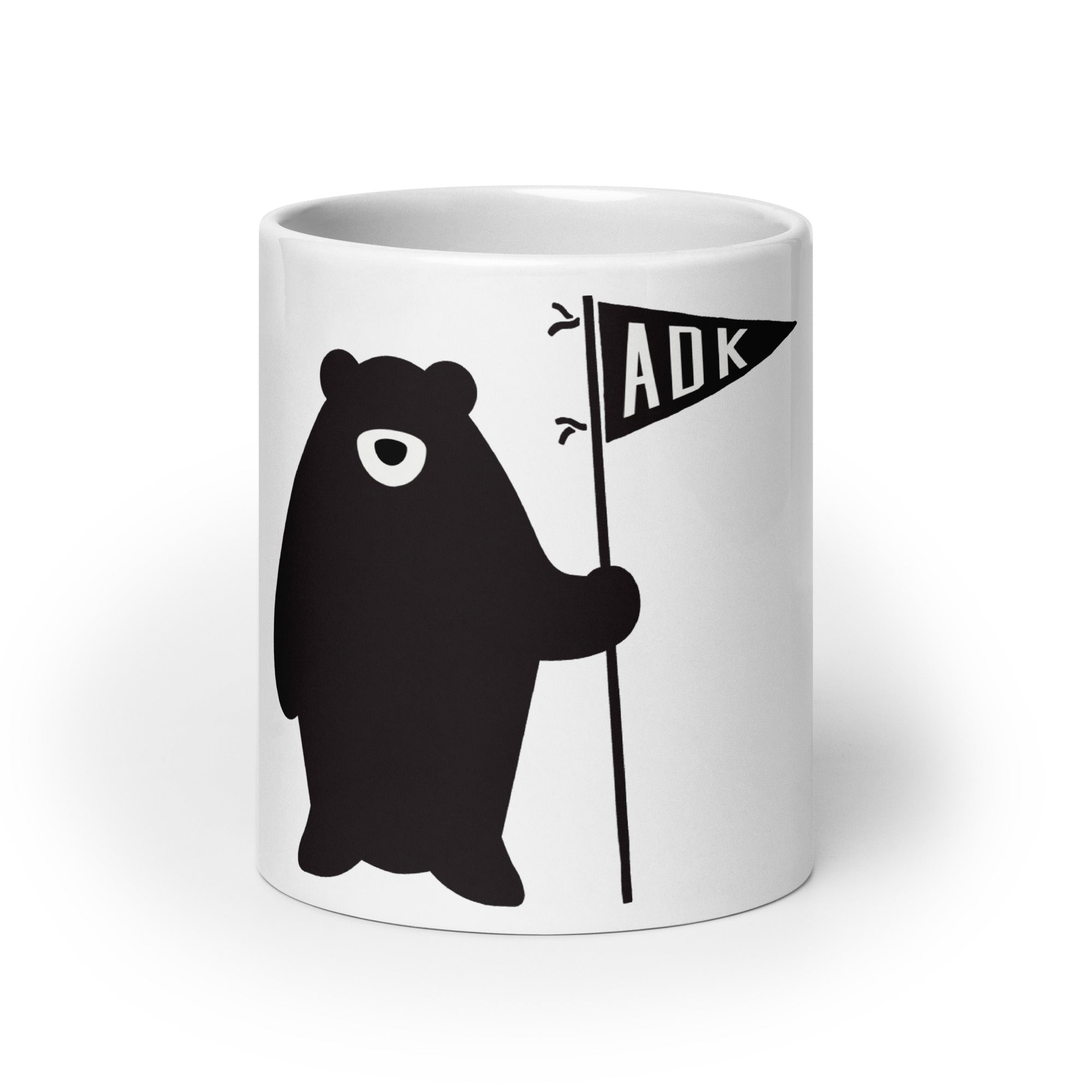 ADK Bear Coffee Mug - Insulated Travel Tumbler for Hot & Cold Drinks - Perfect for Camping, Office, and Home Use
