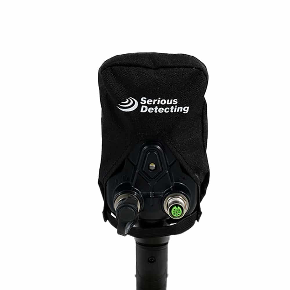 Nokta Simplex+ Metal Detector Protective Cover with Serious Detecting Logo - Durable Waterproof Case for Metal Detecting, Beach Hunting & Outdoor Adventures