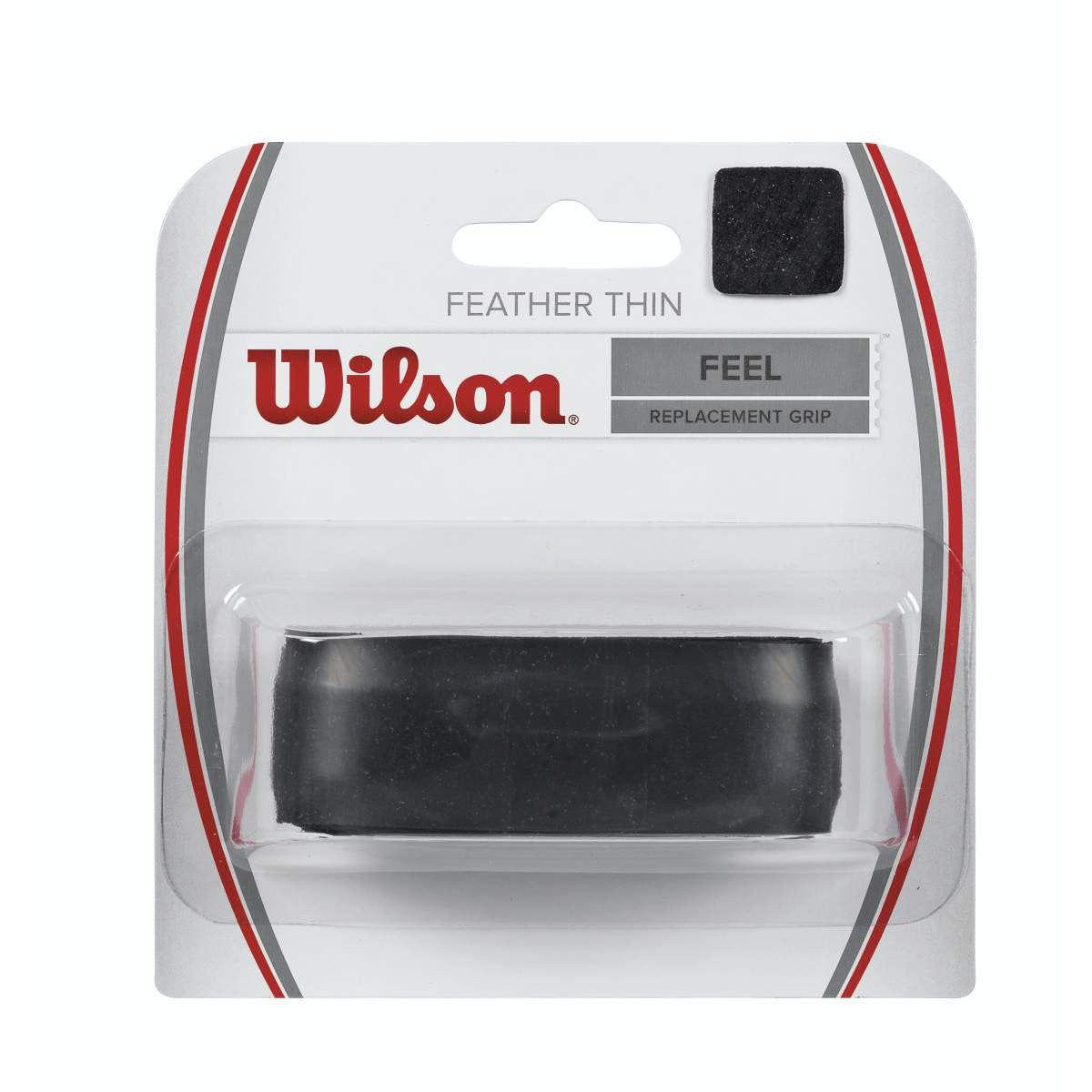 Wilson Feather Thin Replacement Grip - Ultra Lightweight Tennis Racquet Grip for Enhanced Comfort & Control | Perfect for Tennis Players & Racquet Sports Enthusiasts