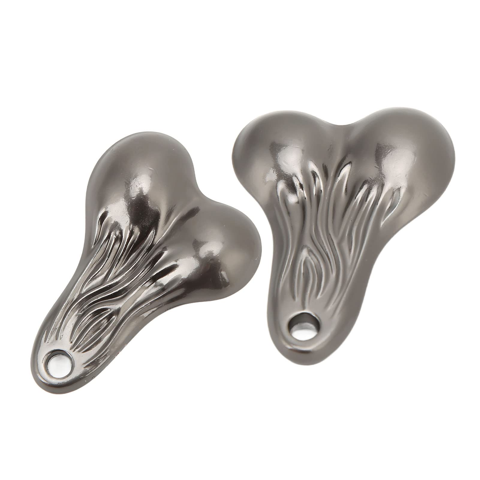 WESE Hanging Truck Balls Nuts - Zinc Alloy Stabilizer for 1/10 RC Cars (Titanium Finish) | Durable & Eco-Friendly Accessory for Off-Road RC Vehicles & Crawler Trucks