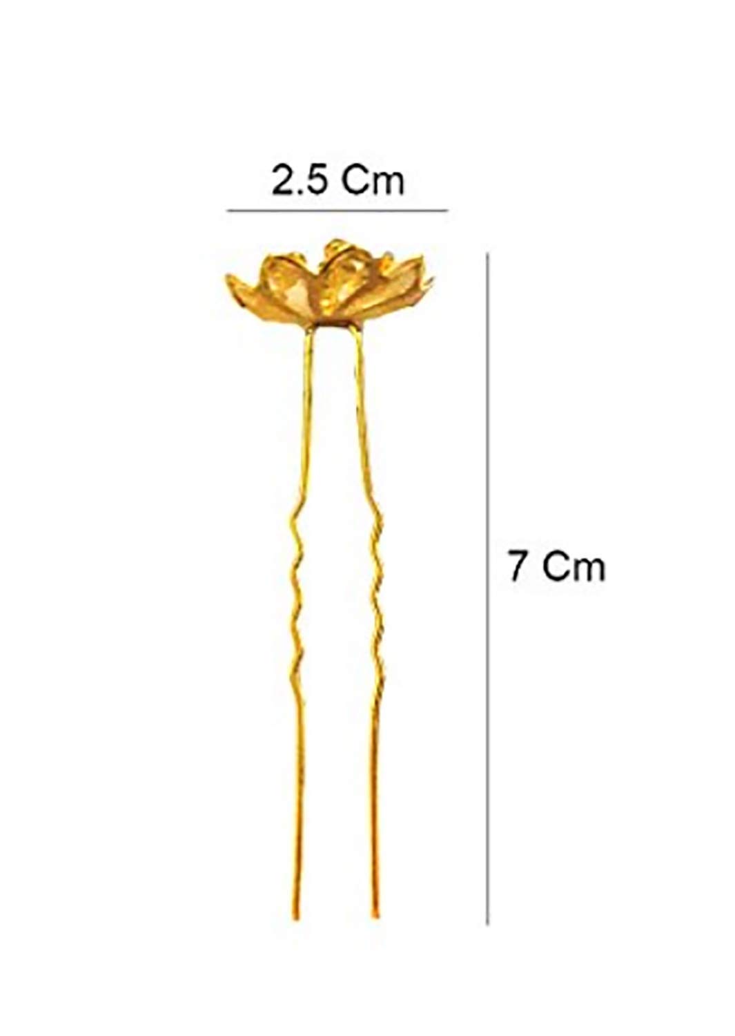 12PCS Golden Juda Pins for Women - Elegant Hair Bun Pins for Bridal, Prom & Special Occasions - Secure Hair Accessories for Women & Girls - Perfect for Weddings, Parties & Everyday Hairstyles