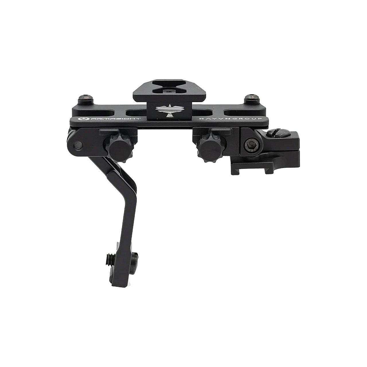 Armasight by Rayvn Group Modular Bridge Mount & Rail System with 2 Pods - Tactical Night Vision & Thermal Scope Accessory for Hunting, Shooting & Outdoor Adventures