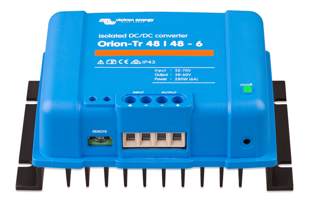 Orion TR Isolated 48V to 48V 6A 280W DC-DC Power Converter - Perfect for Telecom, Industrial & Renewable Energy Systems