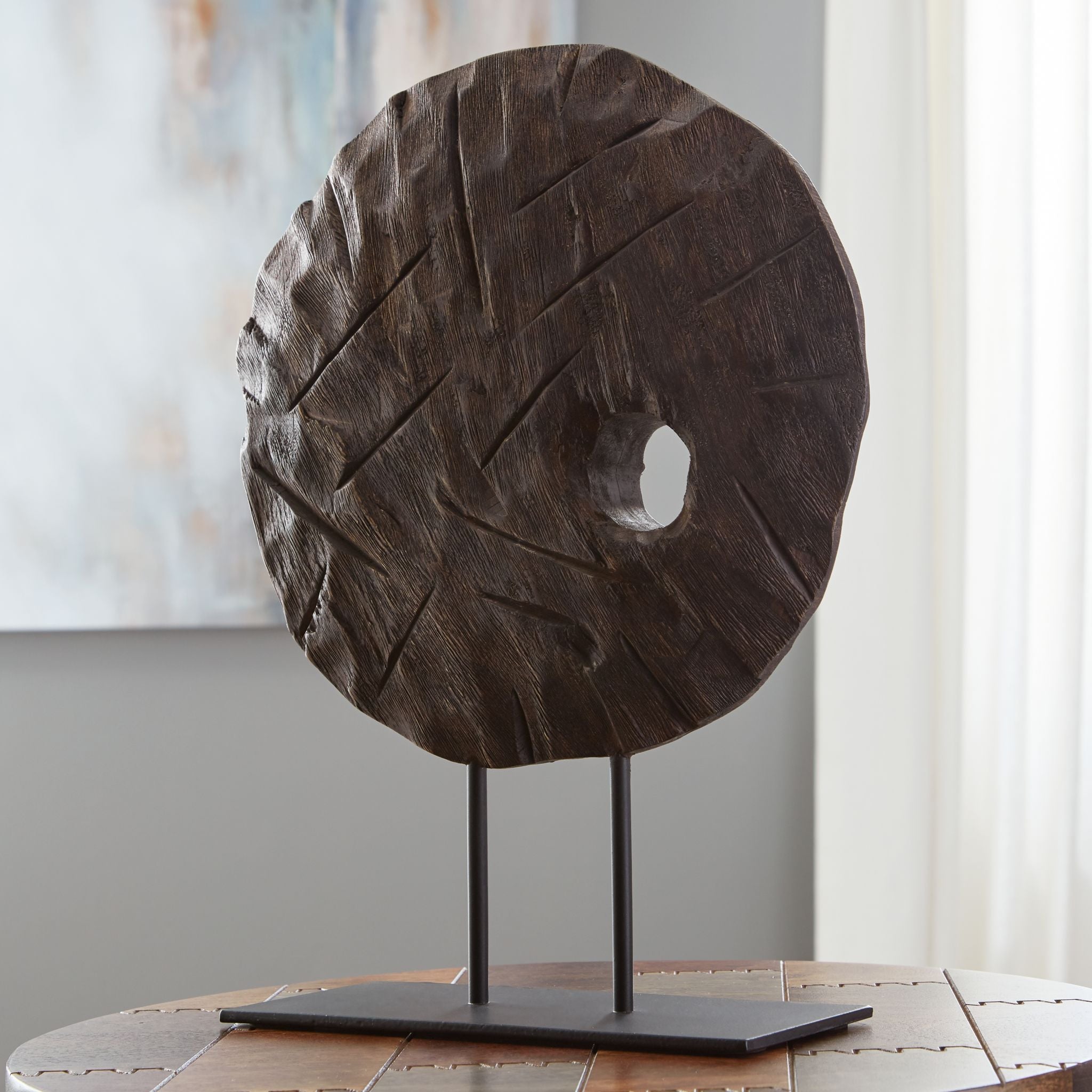 Dashburn Sculpture - Handcrafted Modern Art Decor for Home & Office - Perfect for Living Room, Bedroom, and Office Decor