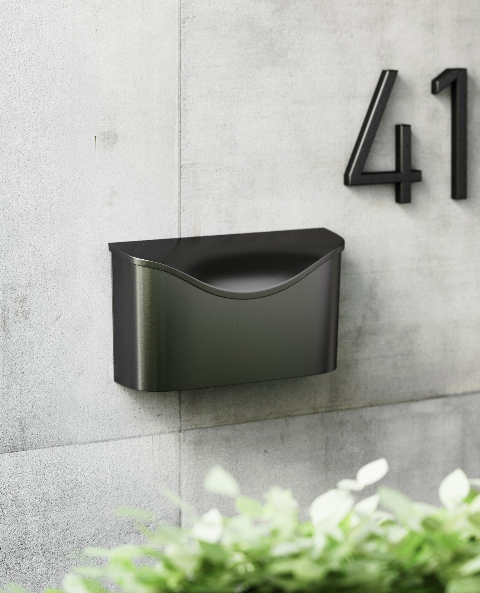 Postino Mailbox - Durable & Weatherproof Outdoor Mailbox with Secure Lock - Perfect for Homes, Apartments & Offices