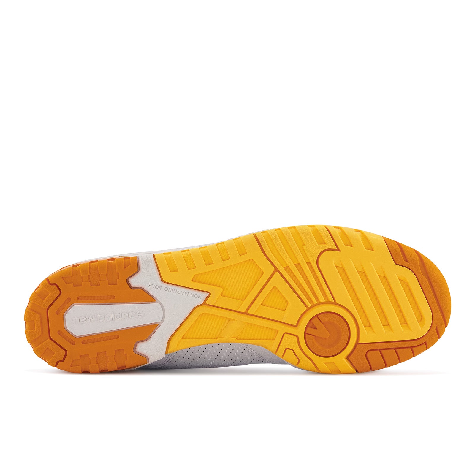 New Balance Men's 550 Lakers Basketball Shoes - White/Vibrant Orange/Purple Colorway | Retro Sneakers for Streetwear & Casual Outfits | Perfect for Basketball, Gym & Everyday Wear