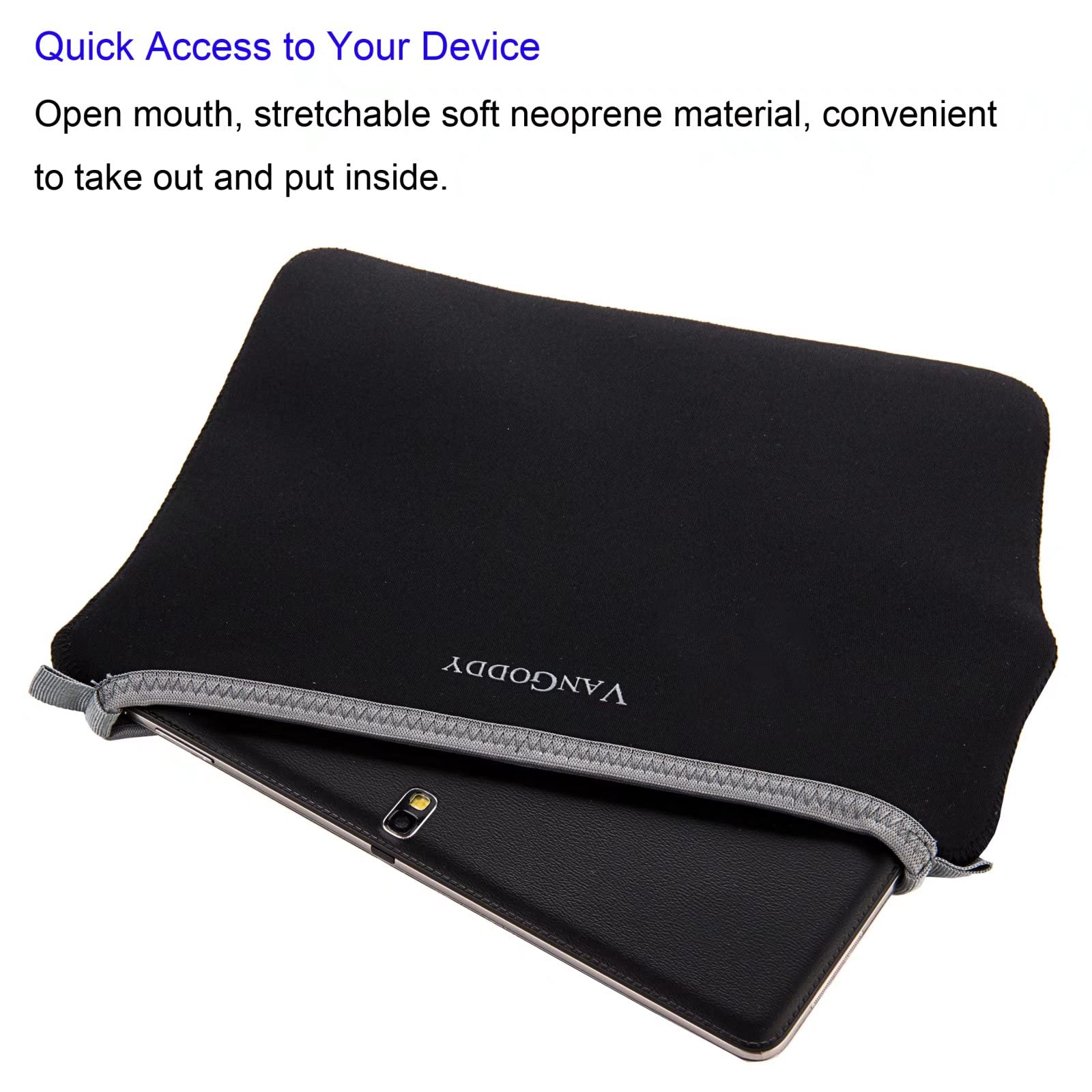 10.9 Inch Tablet Sleeve Case - Compatible with iPad 10.2, iPad Air 10.9, iPad Pro 11, HTC A101/A103/A103 Plus - Protective Pouch for Travel, School & Office Use