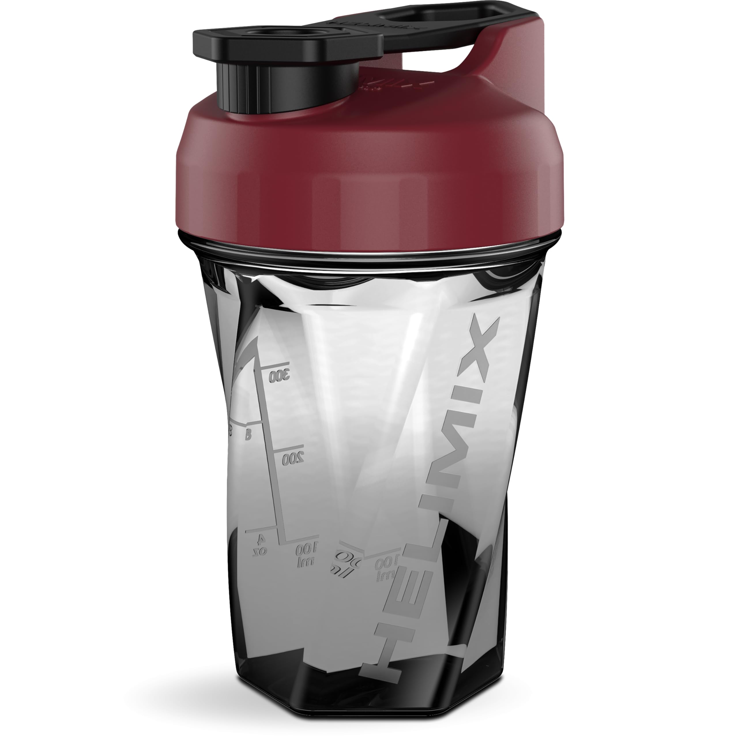 HELIMIX 1.5 Vortex Blender Shaker Bottle - 20oz BPA-Free Protein Mixer for Gym & Travel | No Blending Ball Needed | USA Made | Perfect for Protein Shakes, Smoothies & Cocktails | Dishwasher Safe (Top Rack) | Ideal for Pre-Workout, Post-Workout & On-The-Go Nutrition
