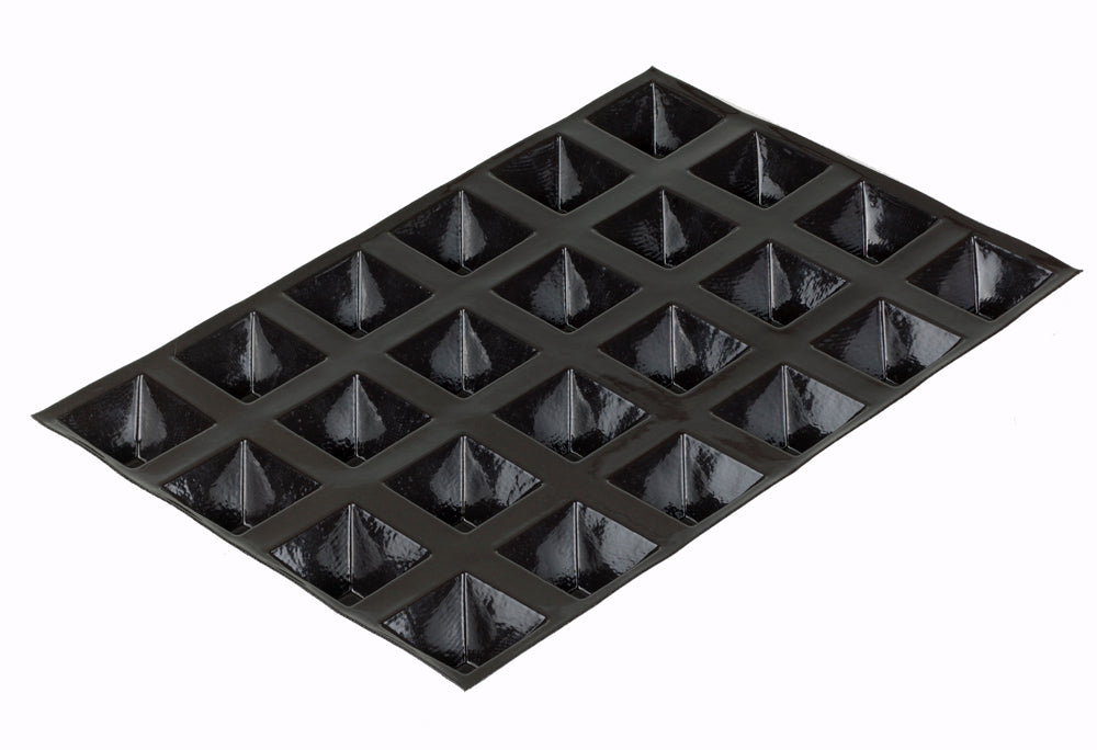 Flexipan Pyramid Silicone Mold - 24 Cavity Baking Molds for Cakes, Pastries & Chocolate - Perfect for Home Baking, Professional Kitchens & Party Desserts