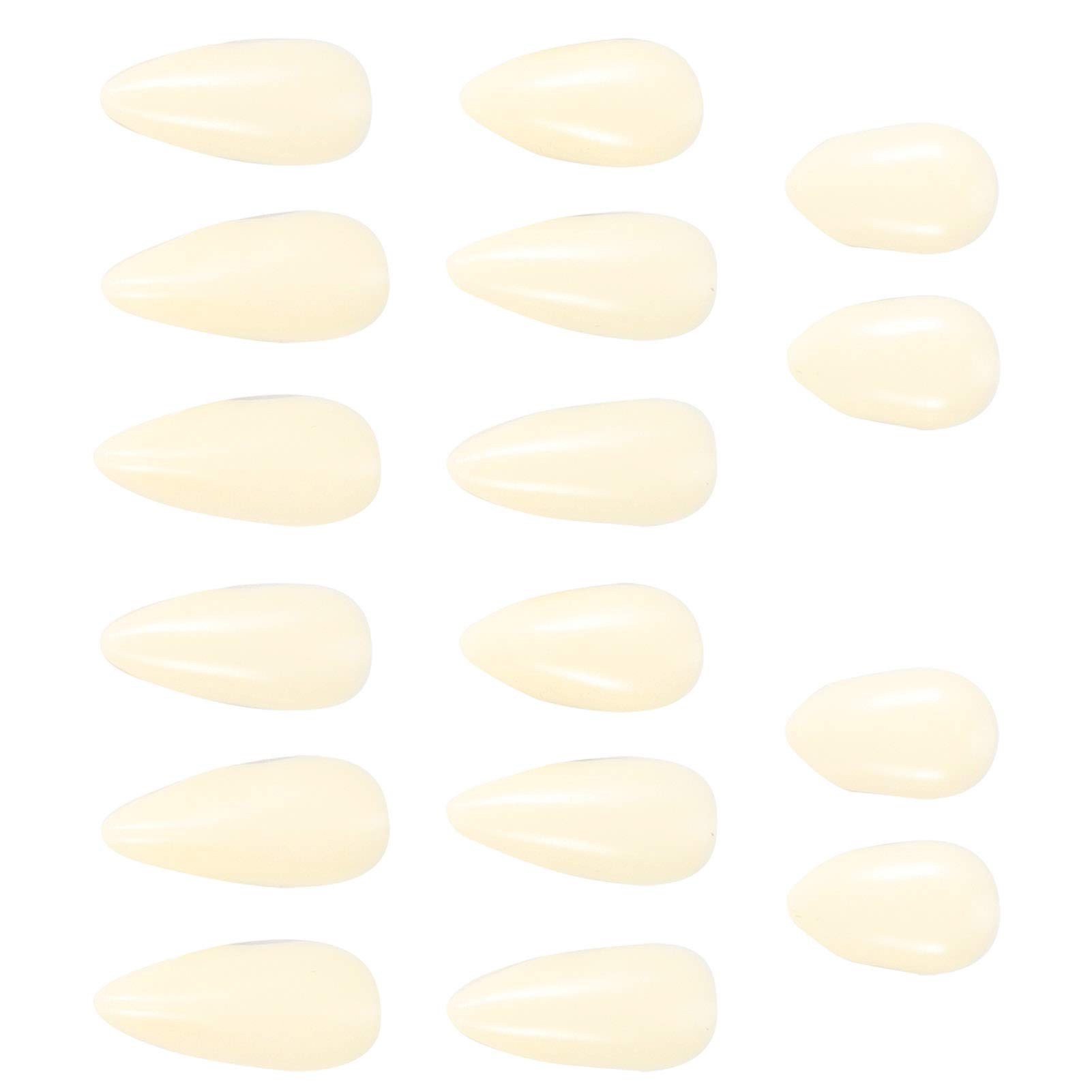 Jovenn Non-Toxic Halloween Fake Teeth - Scary Vampire Fangs for Halloween Costumes & Party Props - Perfect for Cosplay, Horror Performances, and Spooky Events