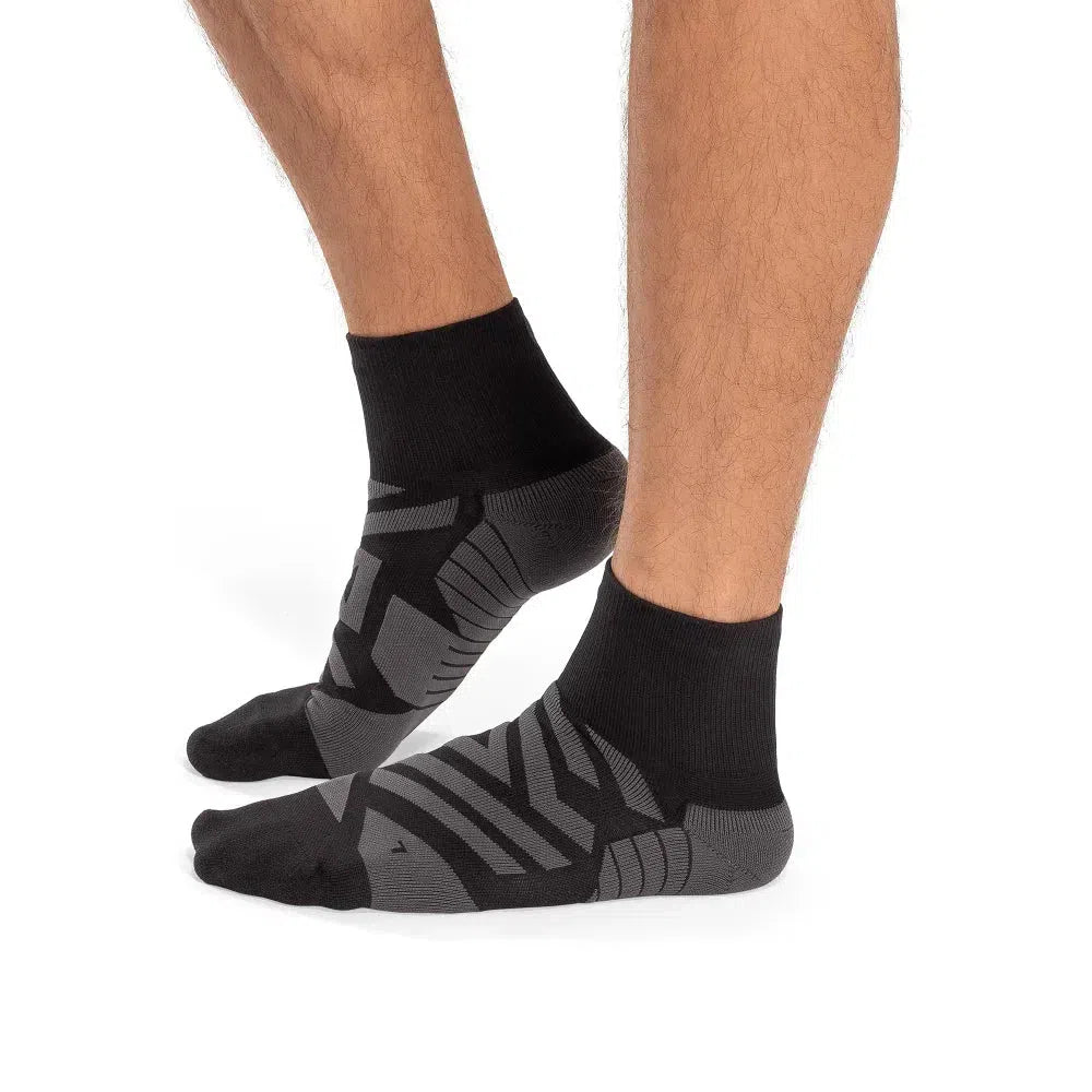 Men's Performance Mid Socks - Breathable Cushioned Athletic Socks for Running, Hiking & Sports | All-Day Comfort & Support