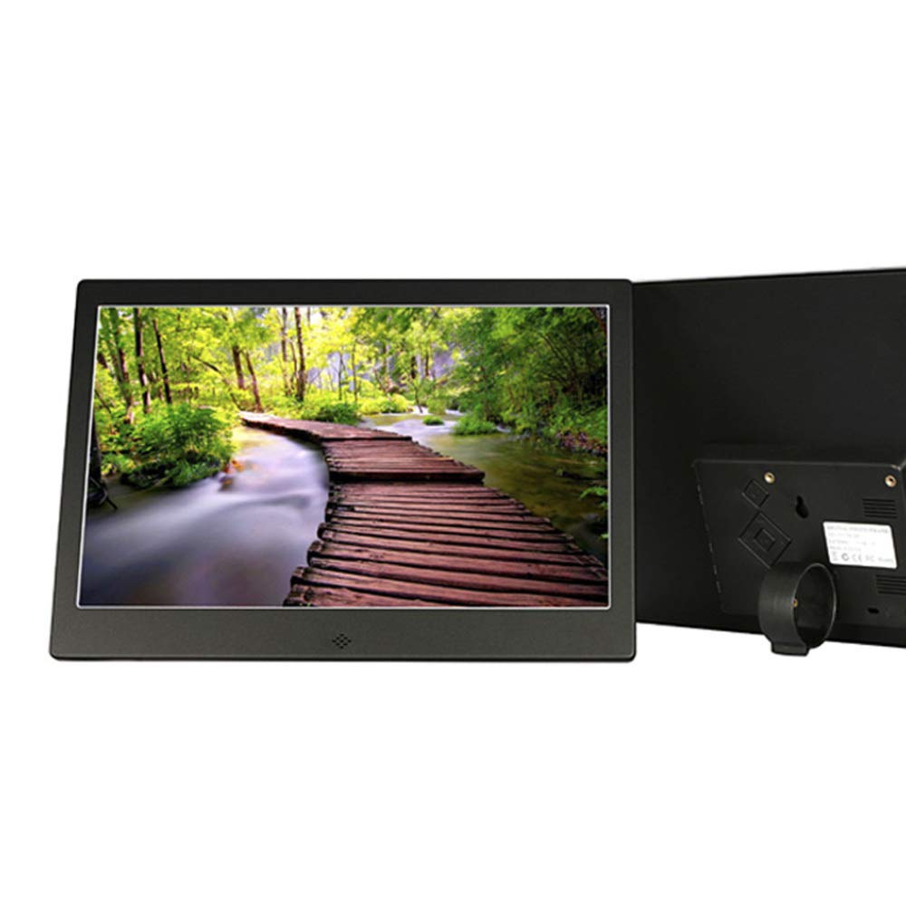 12 Inch Digital Photo Frame with 1280x800 HD Display - Smart Digital Picture Frame with Remote Control, USB/SD Card Support, Music & Video Playback - Perfect for Home, Office, and Gift Giving