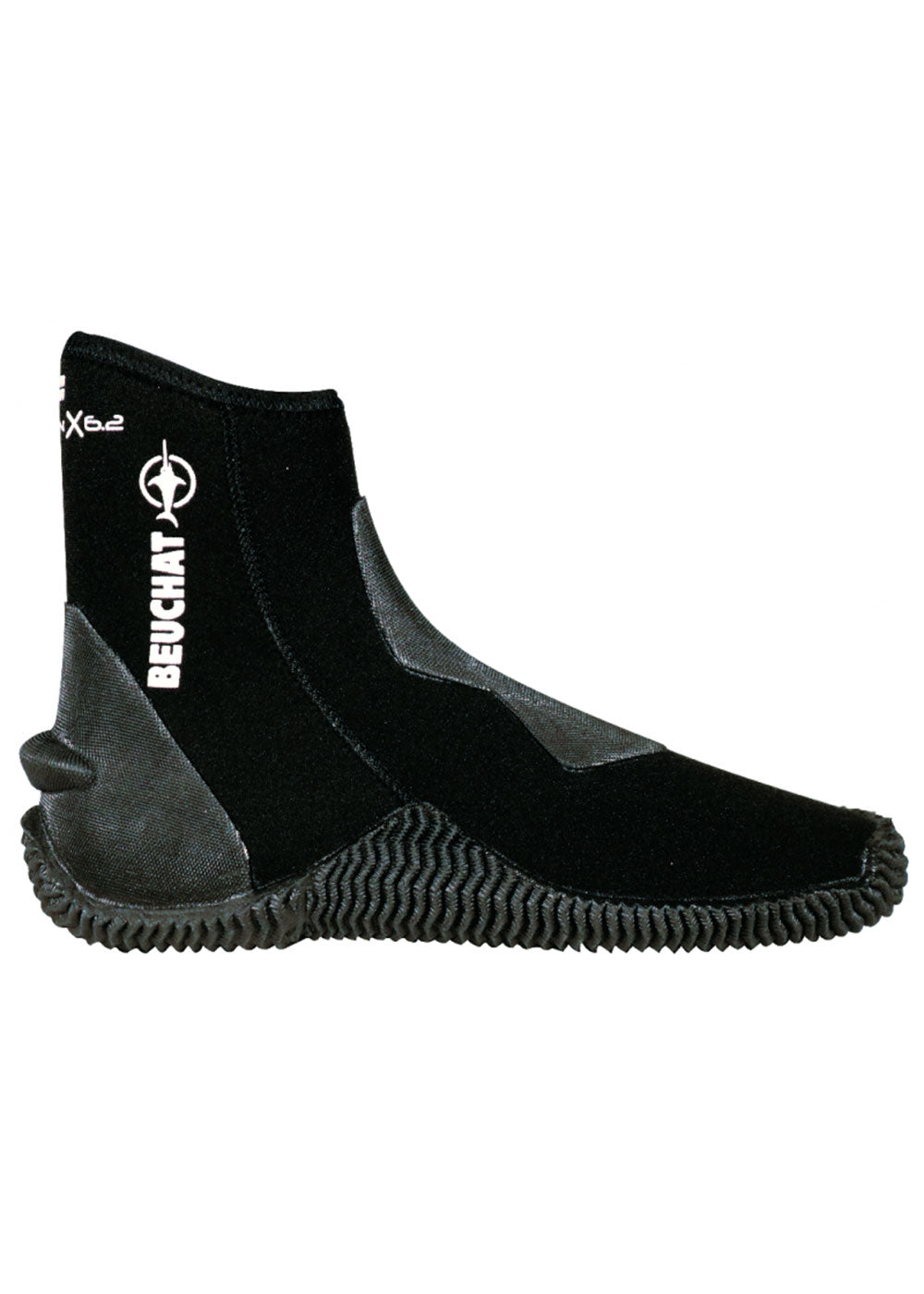 Beuchat Sirocco 5mm Neoprene Zipperless Dive Boots for Scuba Diving, Snorkeling & Water Sports - Warm & Comfortable Footwear for Cold Water Adventures