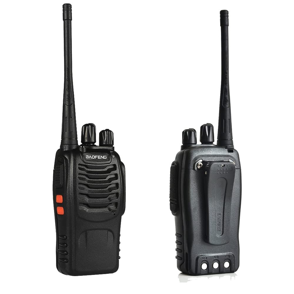 BAOFENG BF-888S 20 Pack Long Range Walkie Talkies - Rechargeable Two-Way Radios with Headset for Business, School, Construction & Outdoor Activities - Perfect for Team Communication, Events & Emergency Use