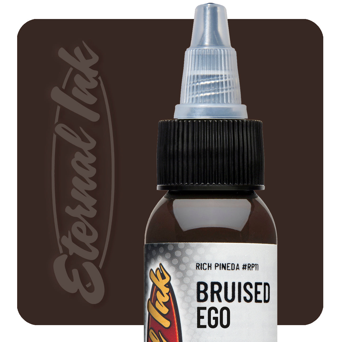 Eternal Rich Pineda Bruised Ego Ink 1oz - Premium Tattoo Ink for Professional Artists & Beginners - Perfect for Tattoo Shops, Home Studios & Body Art Enthusiasts