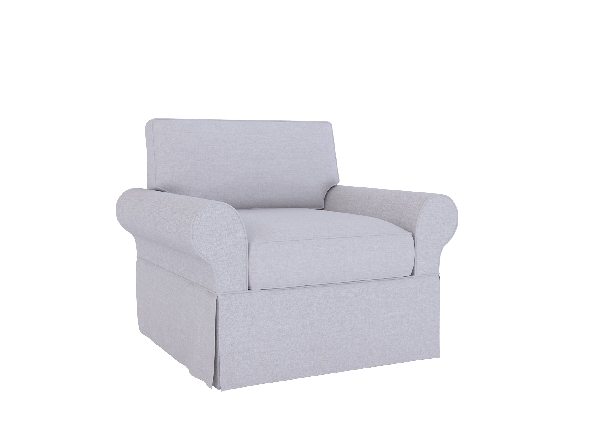 Custom Made Alexa Chair Slipcover - Perfect Fit for Mitchell Gold Alexa Chair - Washable & Durable Sofa Cover for Living Room, Bedroom, Office
