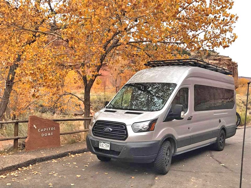 Aluminess Ford Transit Roof Rack (148EXT) - Heavy Duty Aluminum Cargo Carrier for Vans | Perfect for Camping, Road Trips & Outdoor Adventures