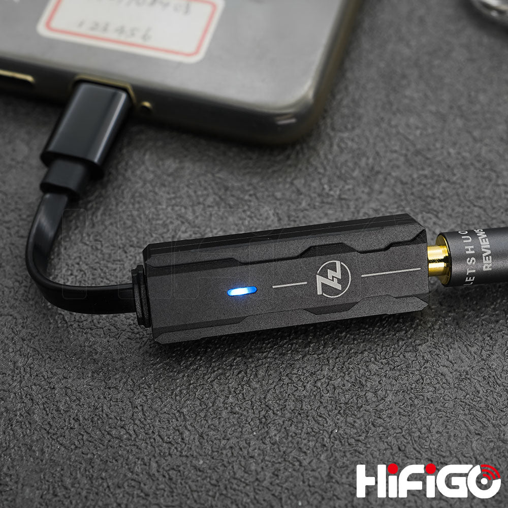 7HZ Sevenhertz 71 USB DAC AMP - HiFi USB C to 3.5mm Headphone Amplifier with Digital Audio Converter - Perfect for Smartphones, Laptops & Gaming Consoles