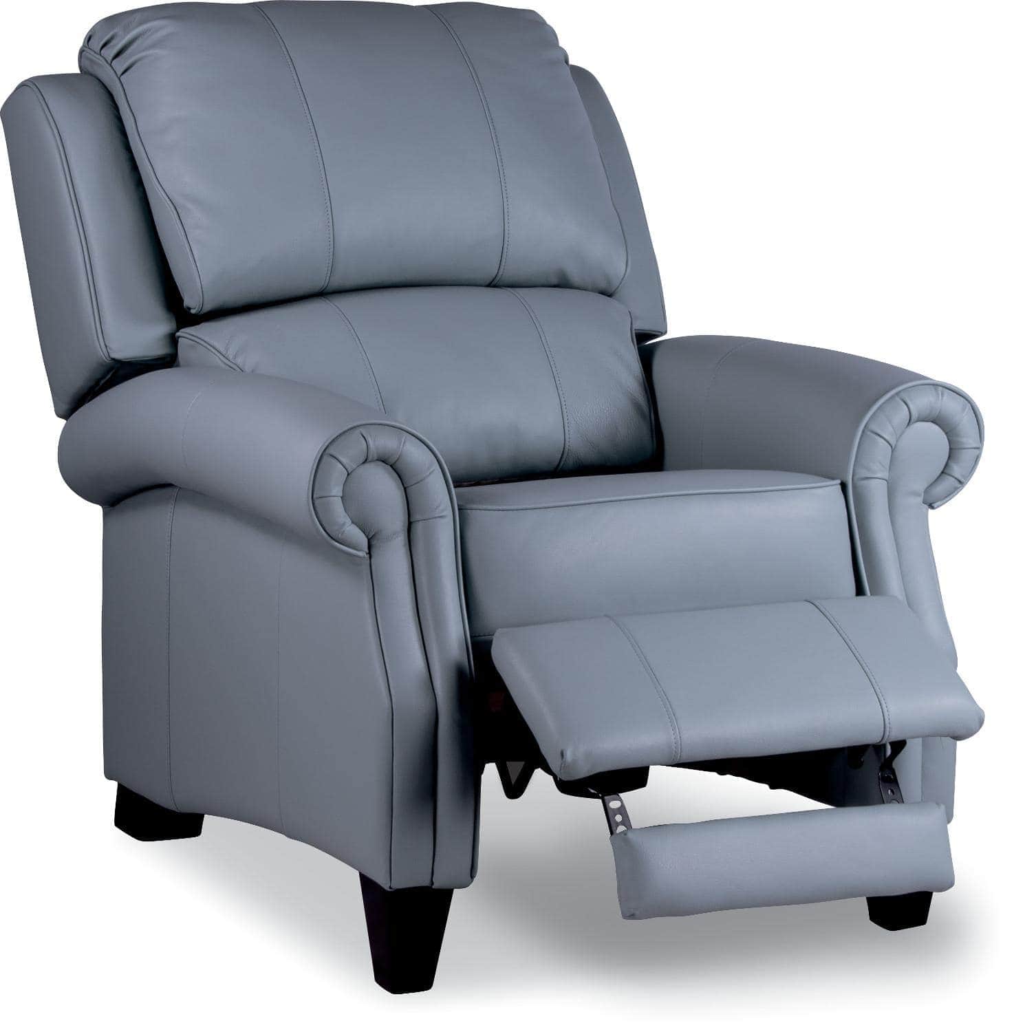 La-Z-Boy Carleton High Leg Recliner Chair - Modern Comfort for Living Room, Home Theater & Office - Plush Upholstered Power Reclining Sofa with Adjustable Positions