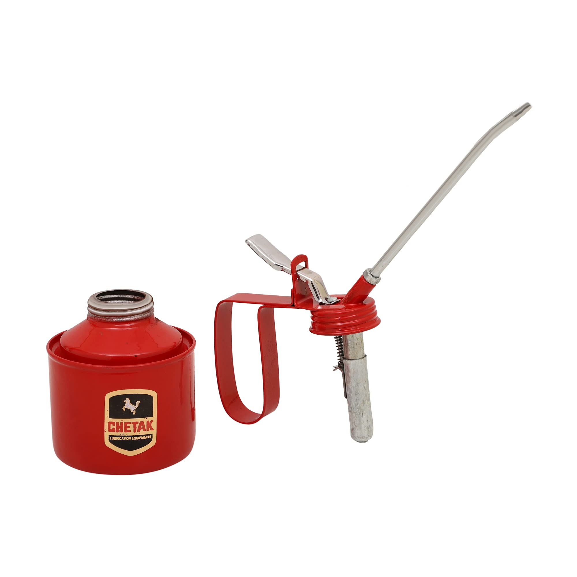 LOVELY Chetak 1 Pint Oil Can - Pack of 1 | Premium Metal Oil Container for Motorcycle, Bike & Machinery Maintenance | Ideal for Garage, Workshop & DIY Automotive Use