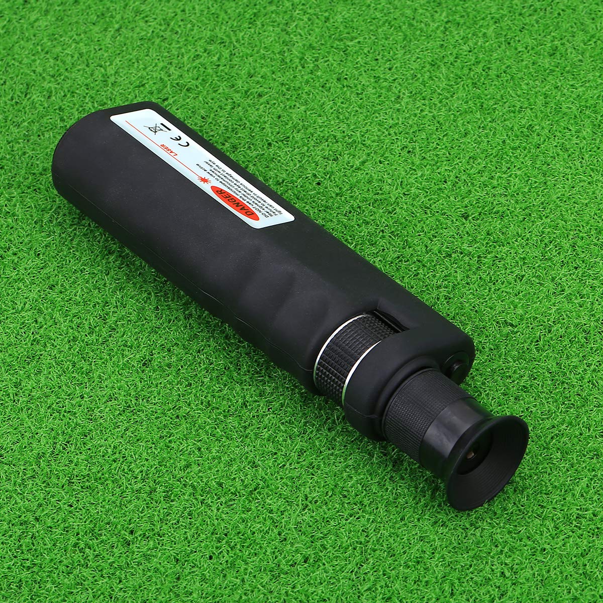 400x Magnification Fiber Optic Inspection Microscope with LED Illumination - Handheld Anti-Slip Rubber Grip for SC/LC/FC Connectors - Perfect for Network Maintenance, Cable Testing & Fiber Optic Repair